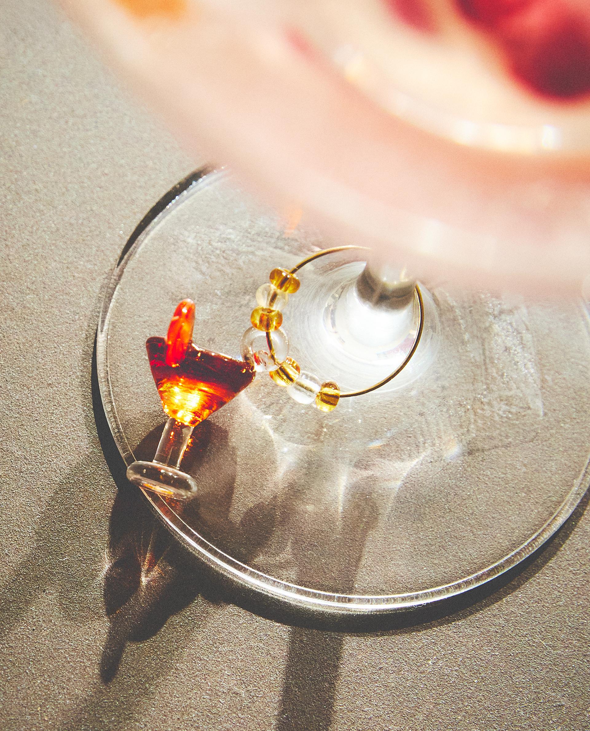 PACK OF GLASS COCKTAIL CHARMS (PACK OF 6) product thumbnail 10