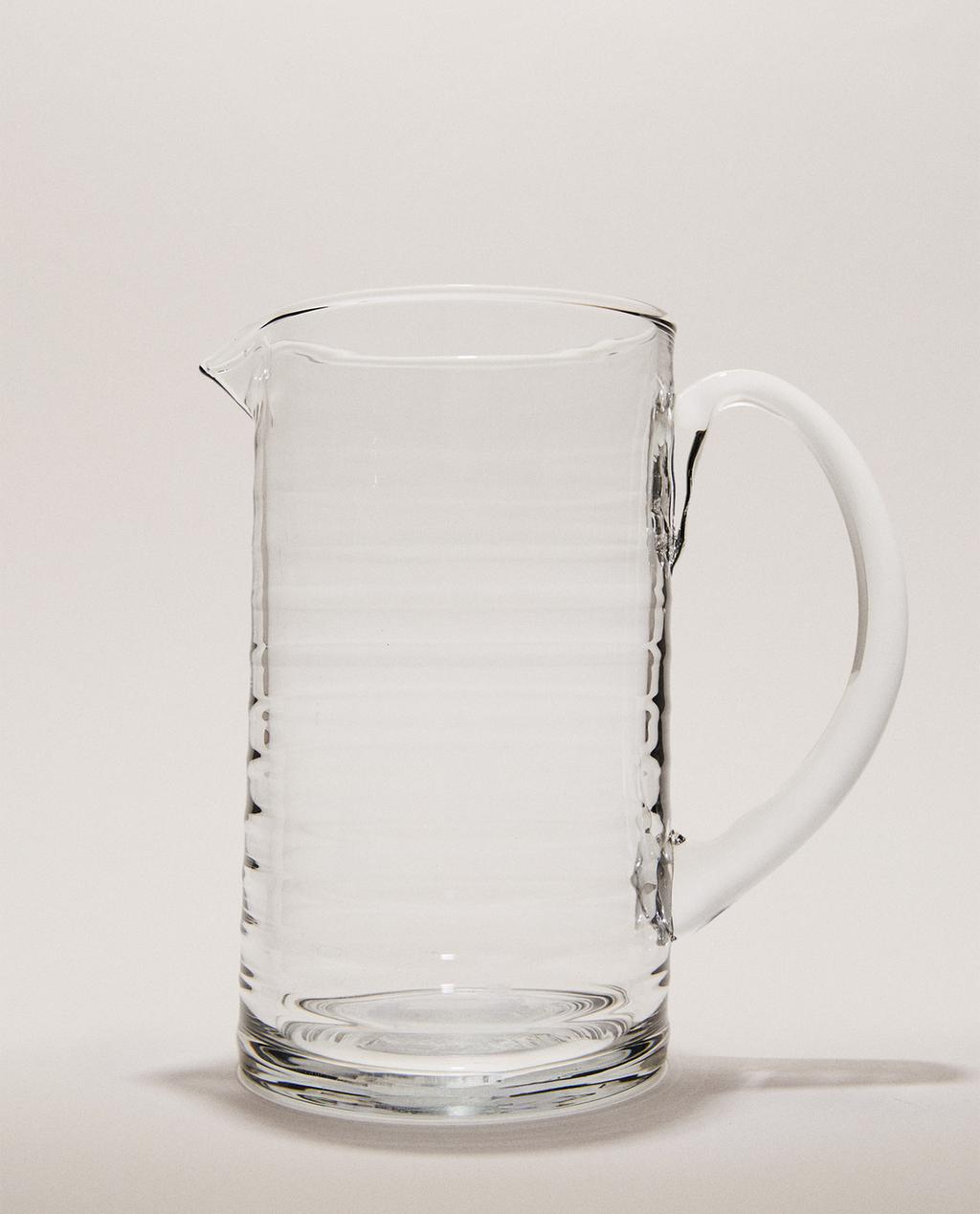 PICHET VERRE RELIEF LIGNES PICHET VERRE RELIEF LIGNES