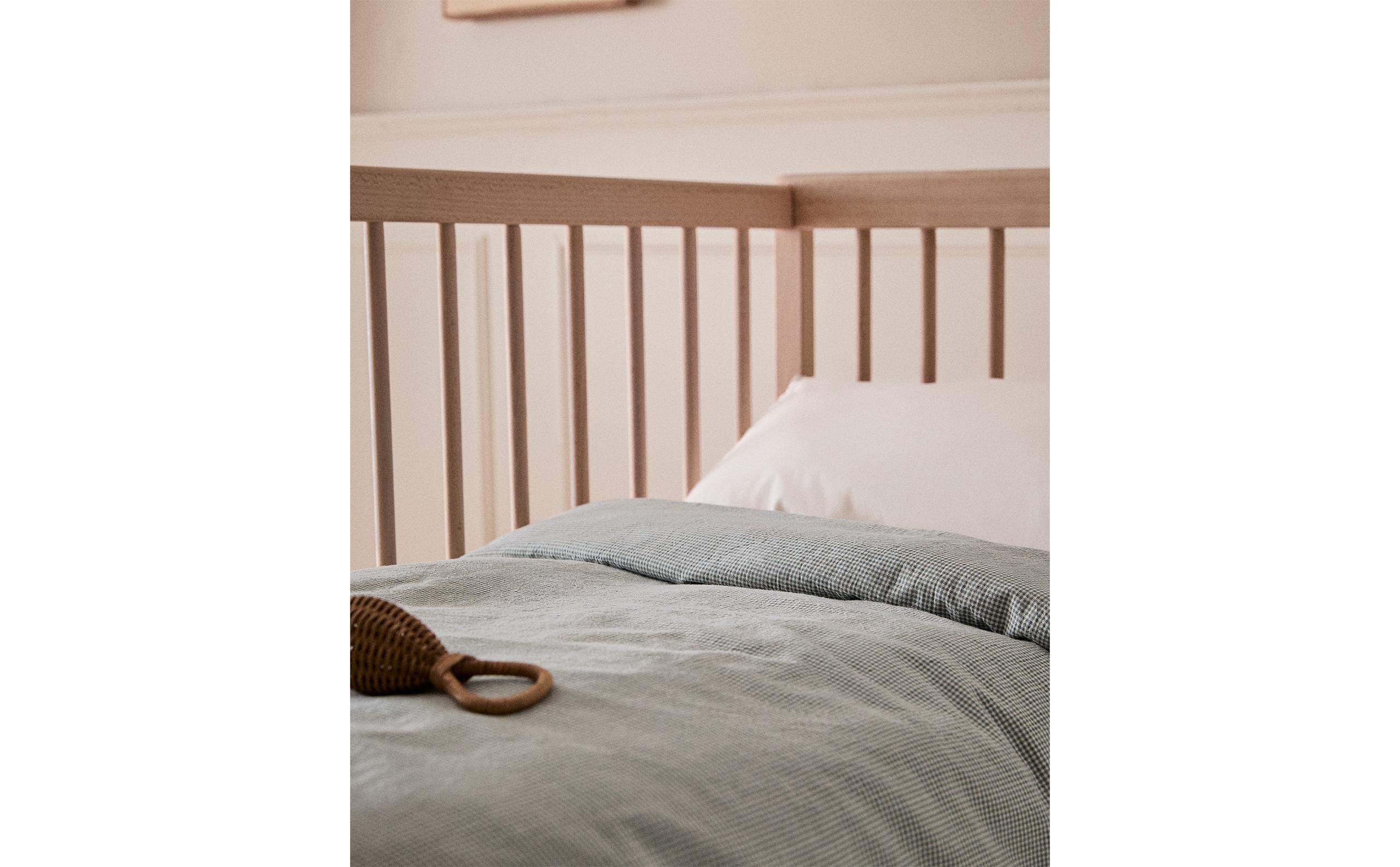 CHILDREN'S GINGHAM DUVET COVER