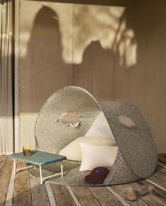 ABRI DE PLAGE ENFANT IMPRIMÉ FLORAL ABRI DE PLAGE ENFANT IMPRIMÉ FLORAL