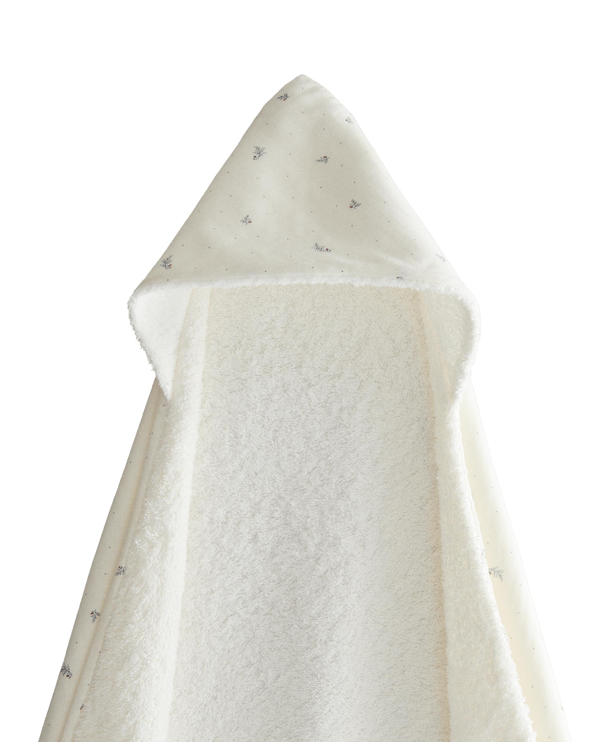 FLORAL HOODED BABY TOWEL product thumbnail 6