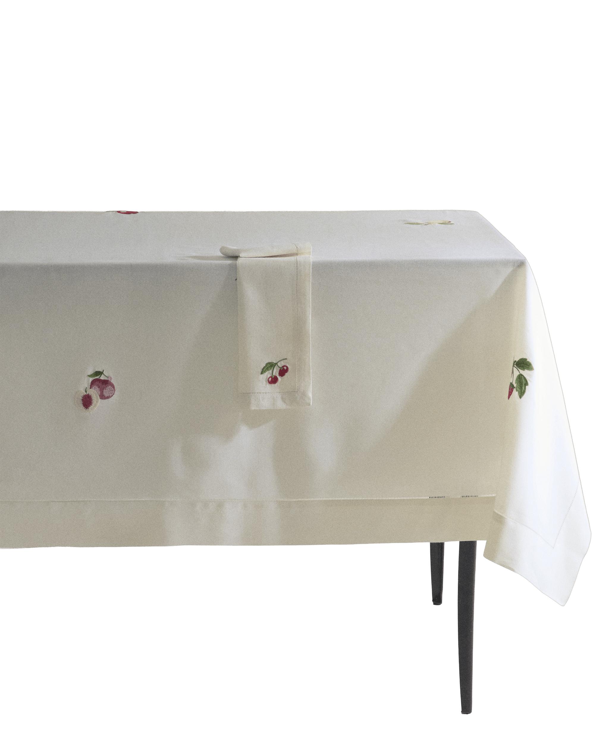 EMBROIDERED FRUIT TABLECLOTH product thumbnail 8