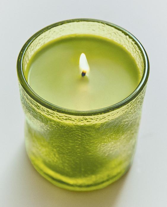(155 G) LIME & PEPPERMINT SCENTED CANDLE