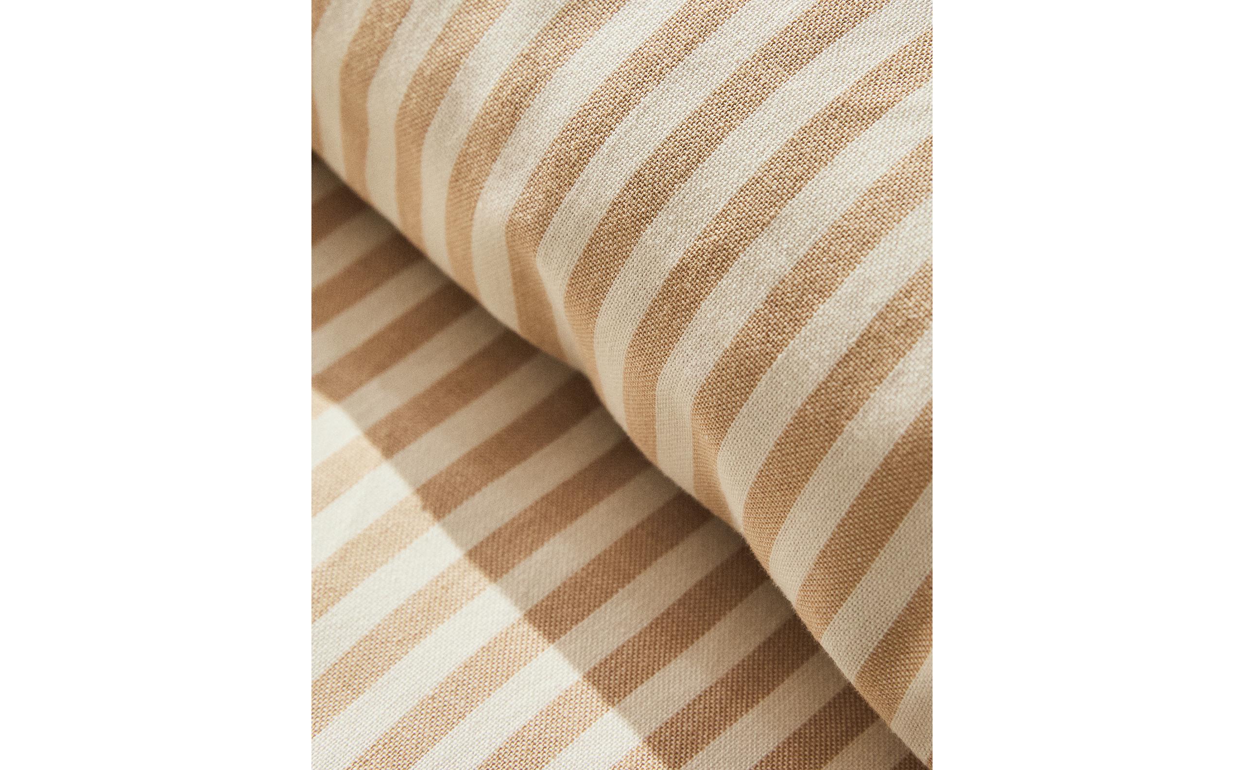 DUVET COVER WITH NARROW STRIPES