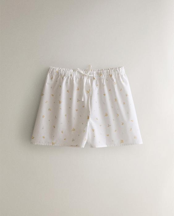 PANTALÓN CURTO FLORAL