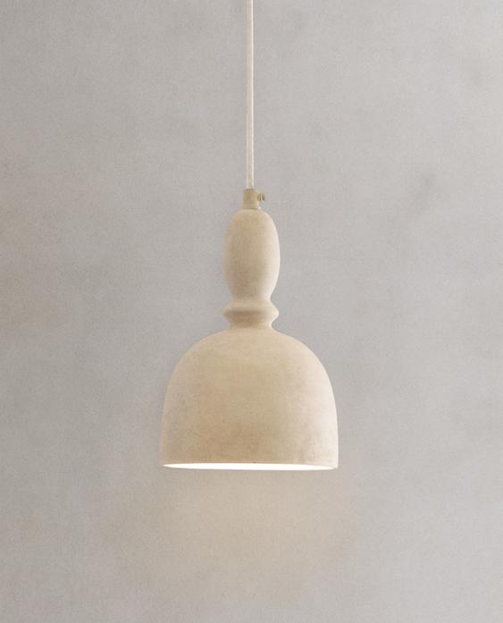 KLEINE AARDEWERKEN HANGLAMP