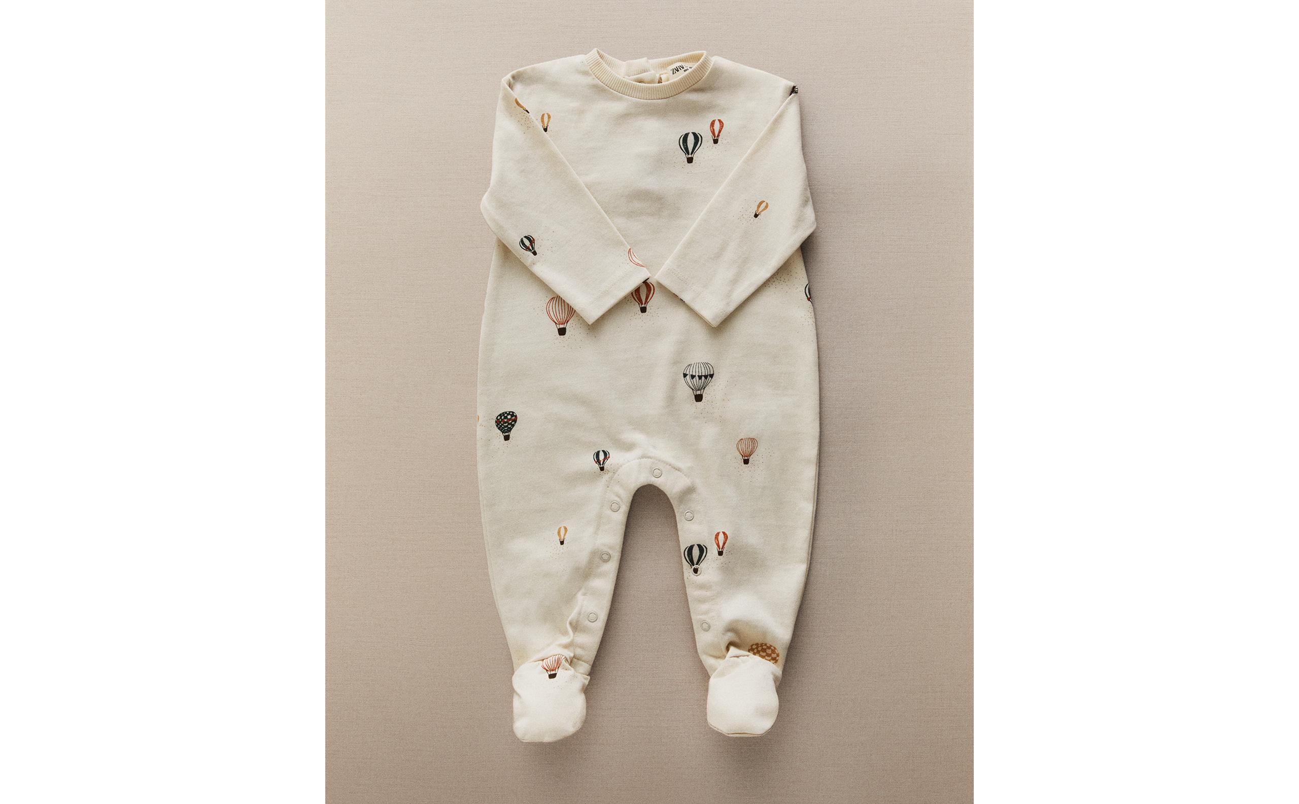 BALLOON COTTON JERSEY BABY ROMPER product thumbnail 8