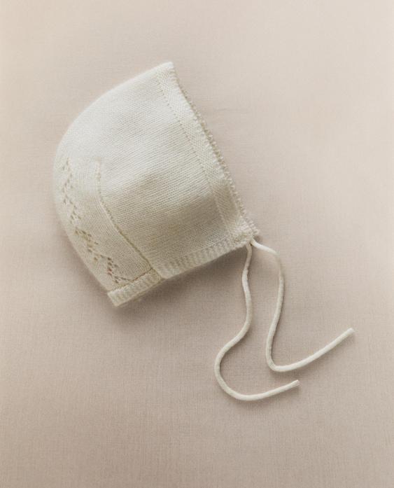 TOUCA PARA BEBÊ DE CASHMERE TOUCA PARA BEBÊ DE CASHMERE