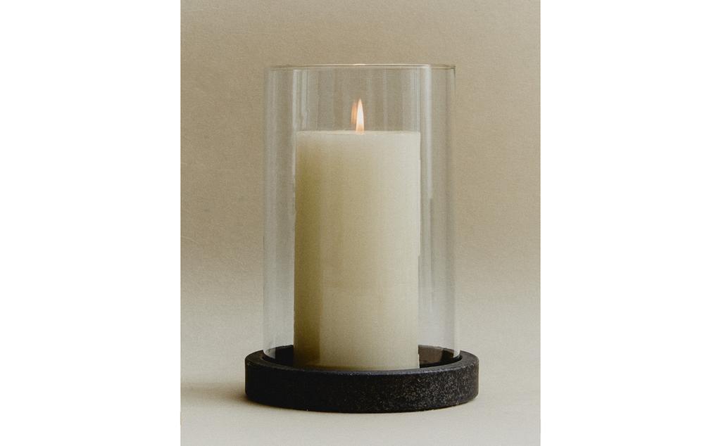 GLASS LANTERN VASE GLASS LANTERN VASE