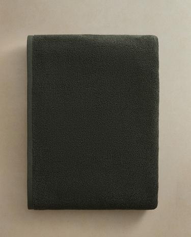 KATOENEN BADHANDDOEK MET RIJSTSTEEK KATOENEN BADHANDDOEK MET RIJSTSTEEK