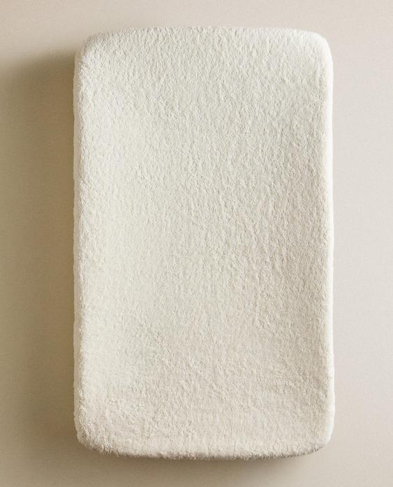 غلاف بساط تغيير للرضّع من القطن الملتف