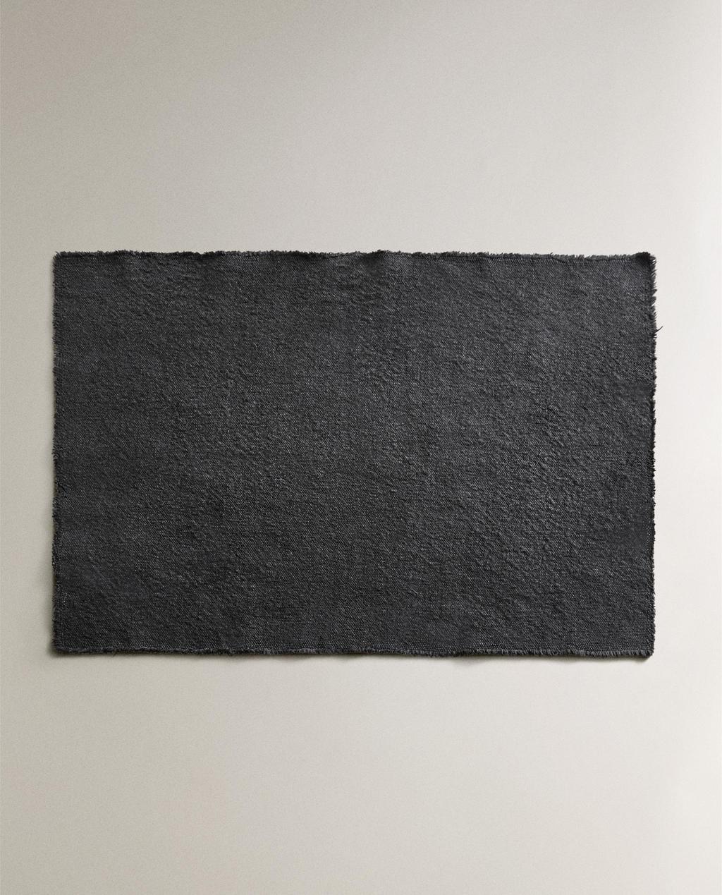 ЛЛЯНА СЕРВЕТКА ПІД ПОСУД ІЗ БАХРОМОЮ ПО КРАЯХ