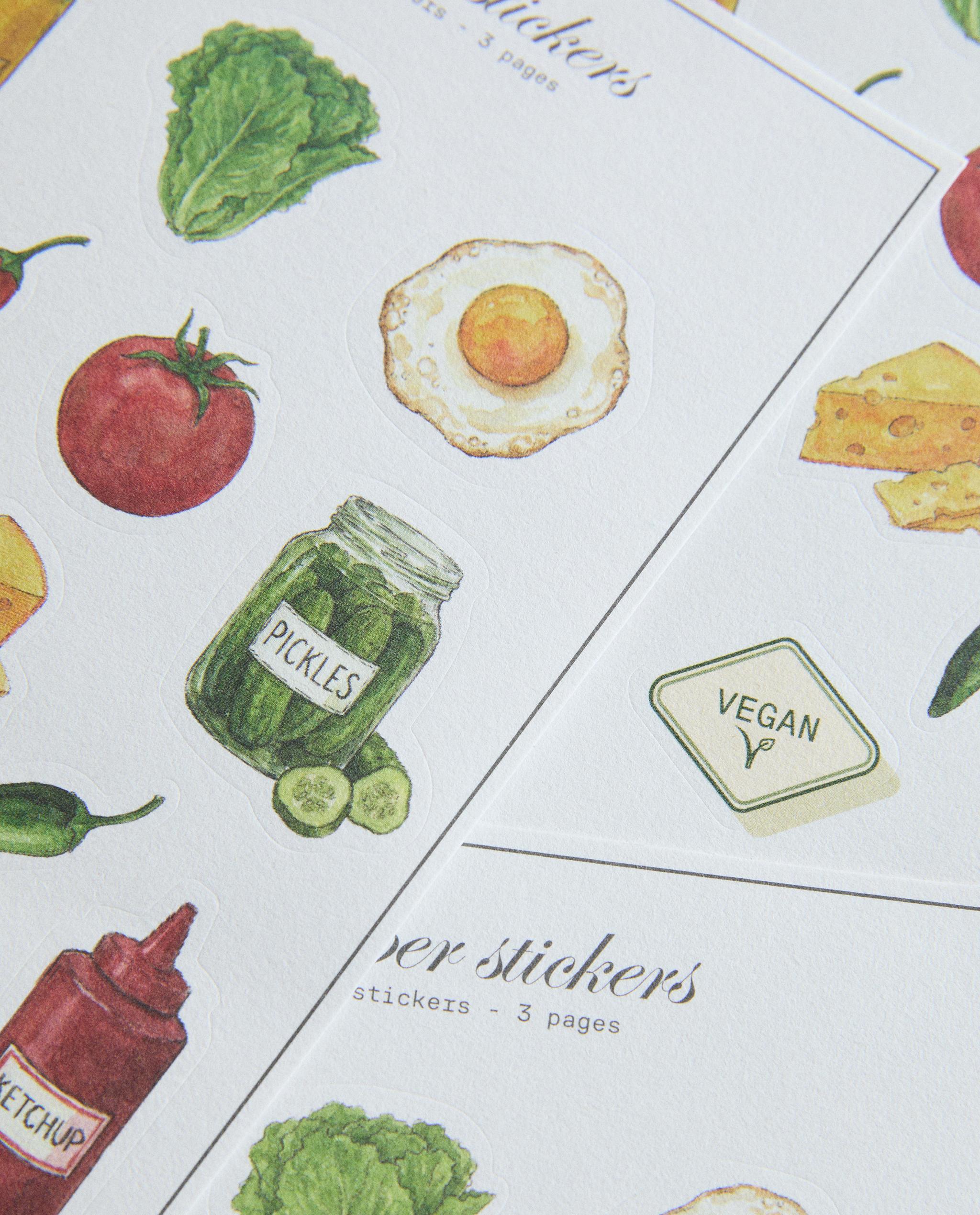 PACK OF BARBECUE STICKERS product thumbnail 4
