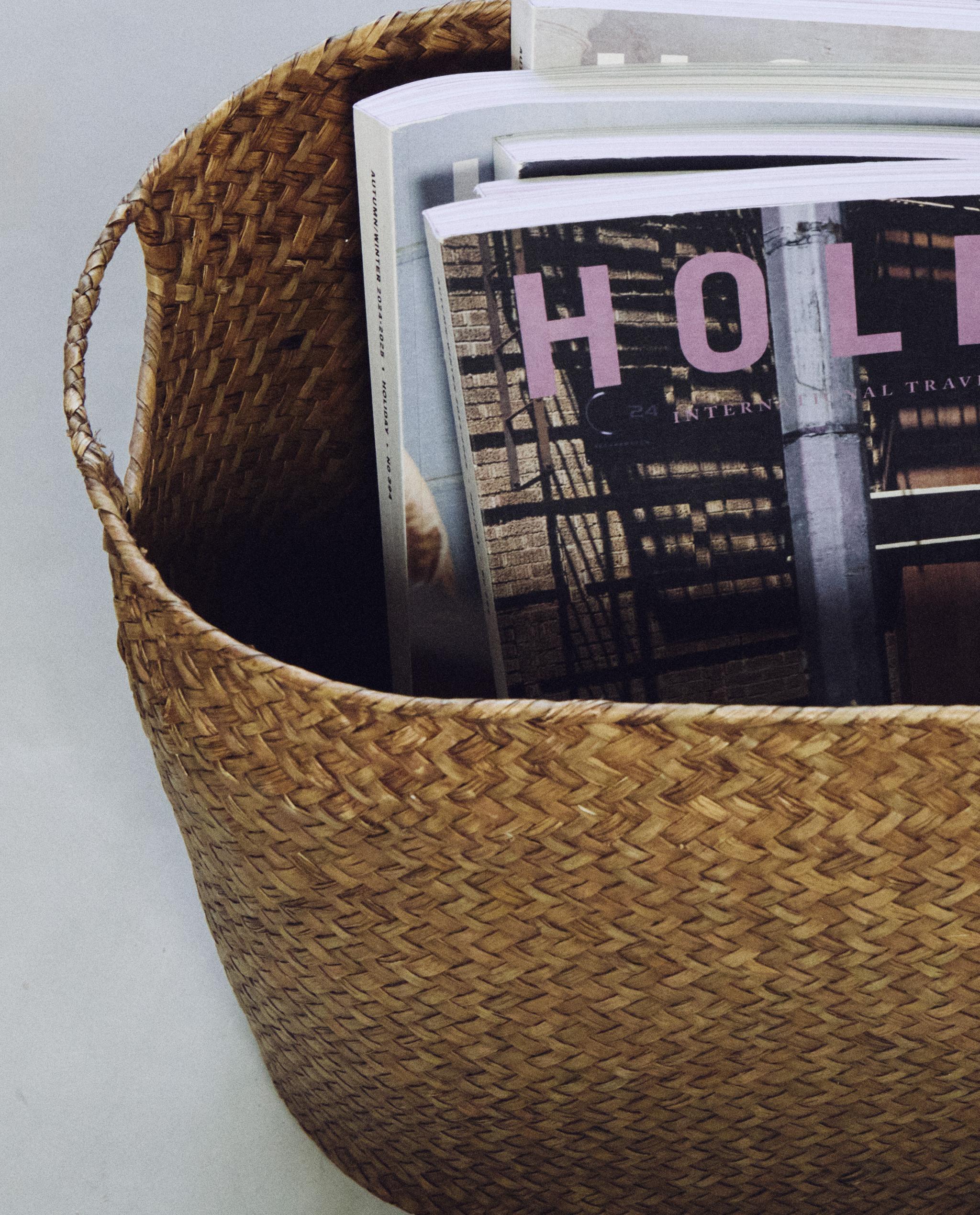 OVAL BASKET WITH HANDLES product thumbnail 9
