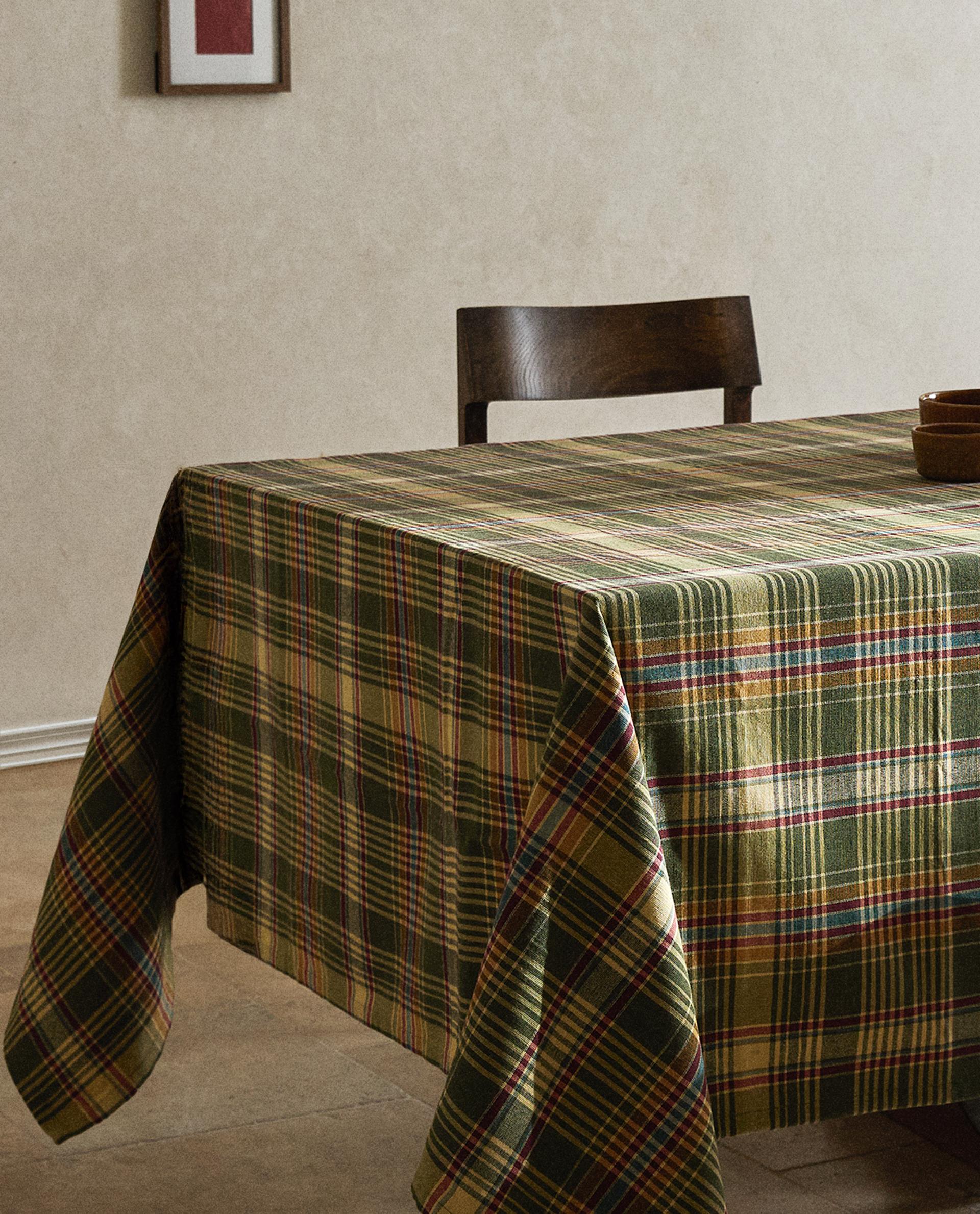 ダイヤーンチェック テーブルクロス | Zara Home 日本/Japan