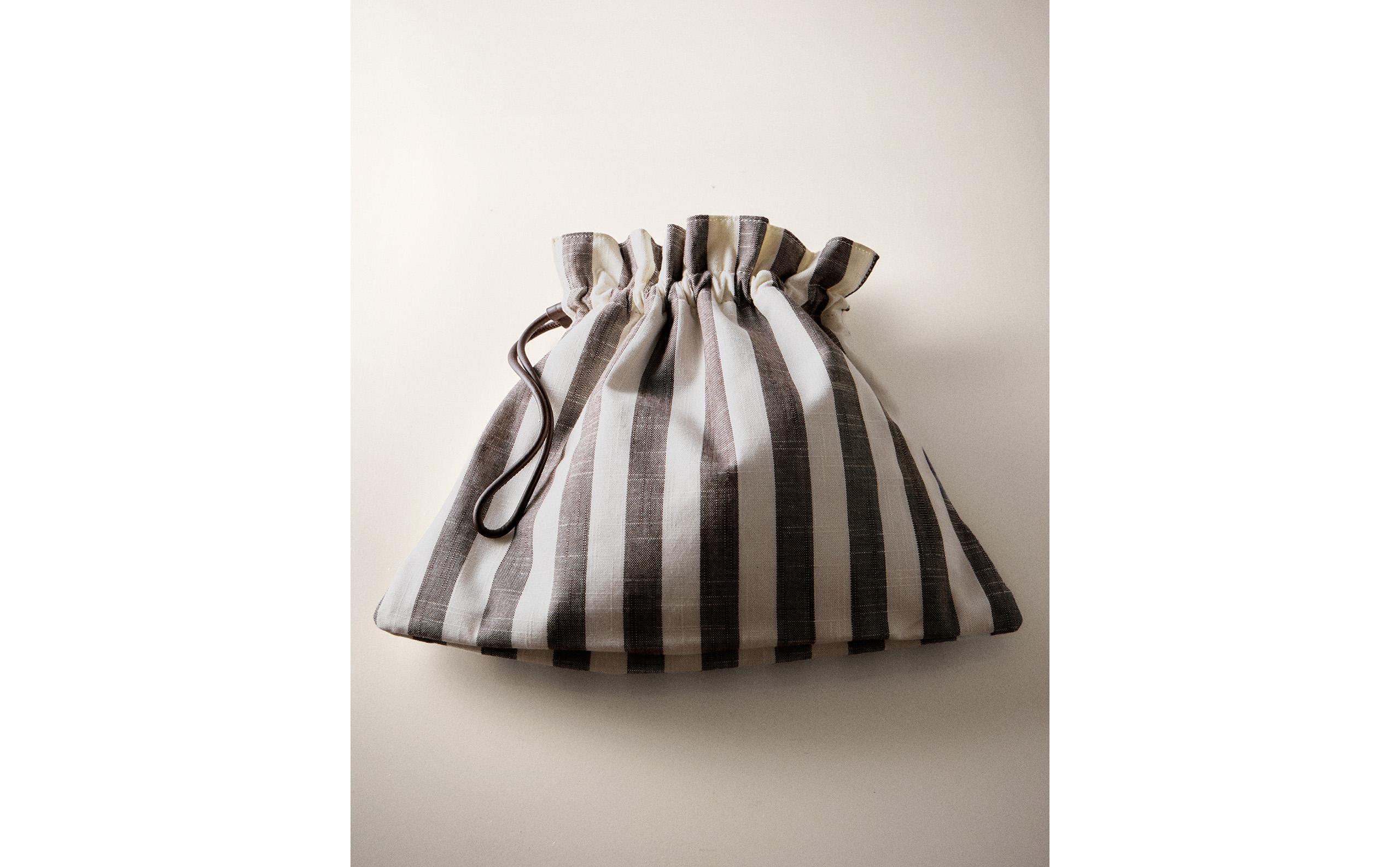 STRIPED MINI HANDBAG product thumbnail 8