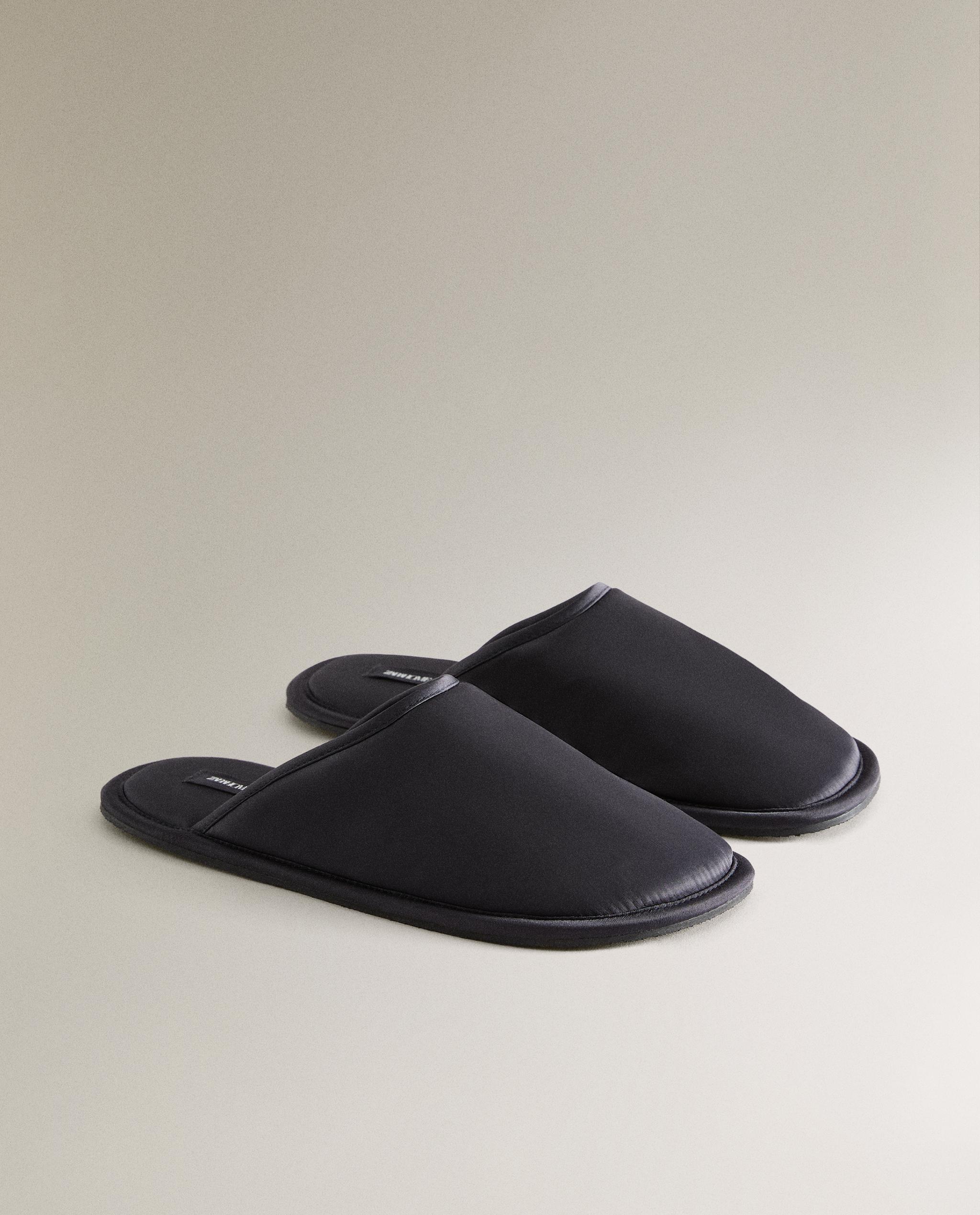 SATEEN MULE SLIPPERS Zara Home United Kingdom