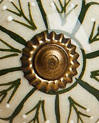 PACK OF CERAMIC FLOWER DOOR KNOBS (PACK OF 2) product thumbnail 5
