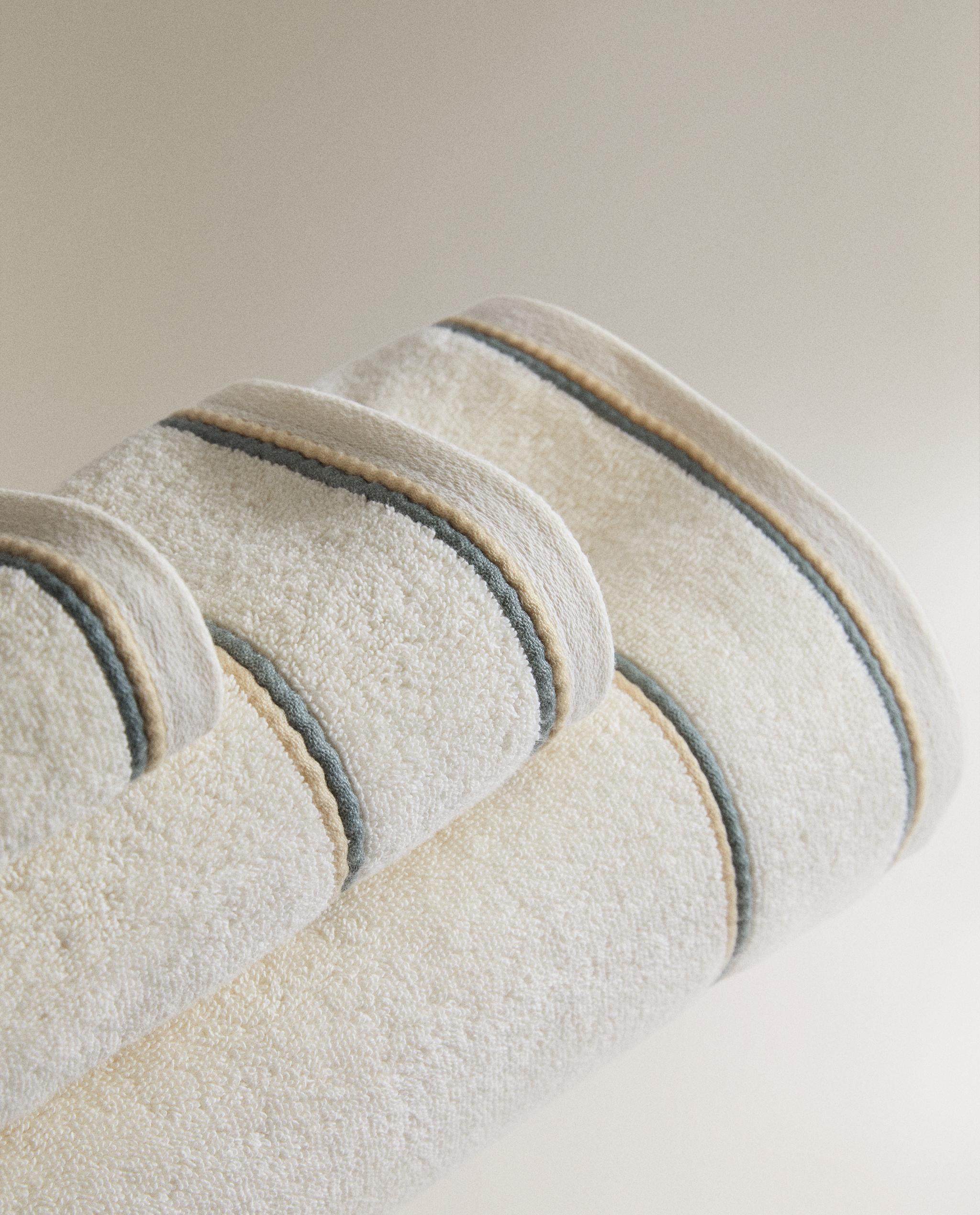 COLOURDUL DOUBLE TRIM BATH TOWEL product thumbnail 5