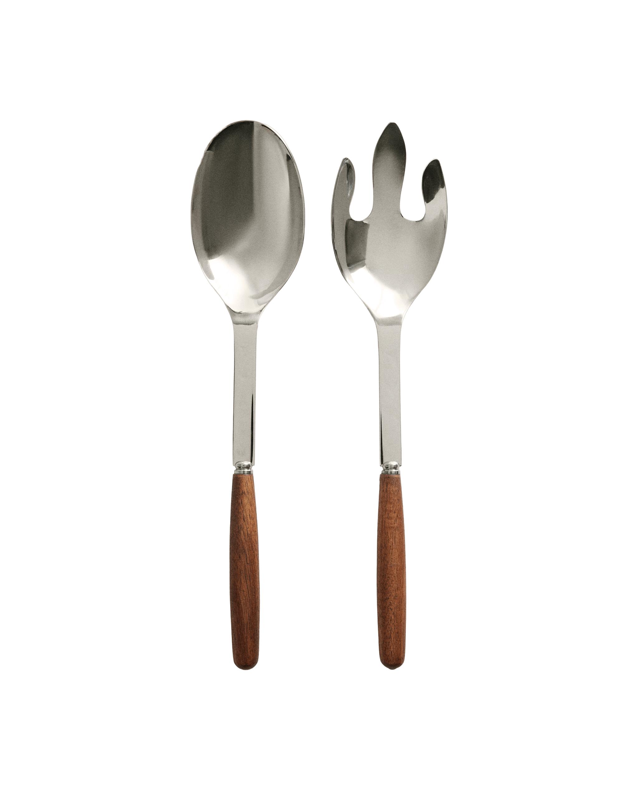 WOODEN SALAD CUTLERY SET (SET OF 2) product thumbnail 4