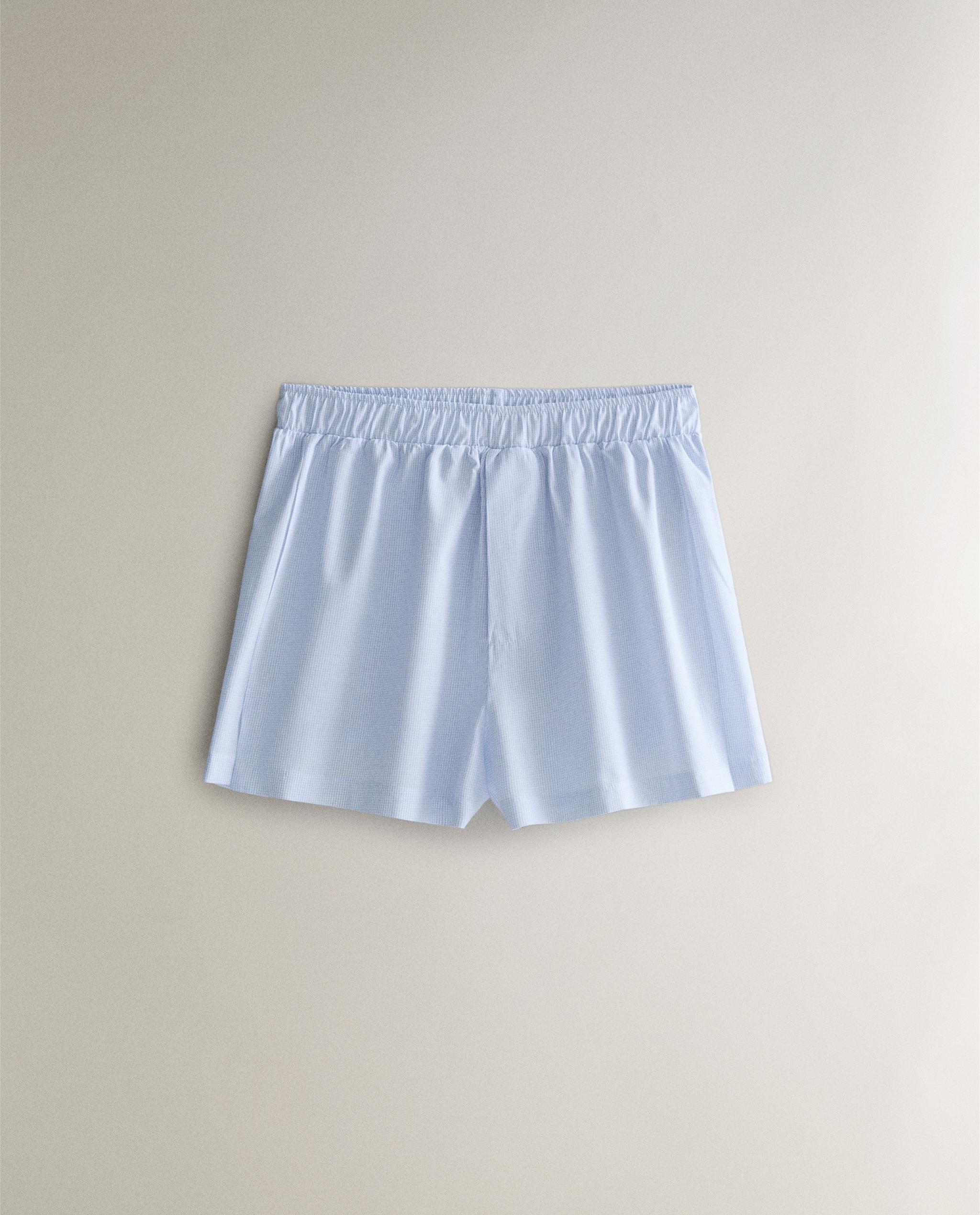 CHECK T-SHIRT AND SHORTS SET product thumbnail 5