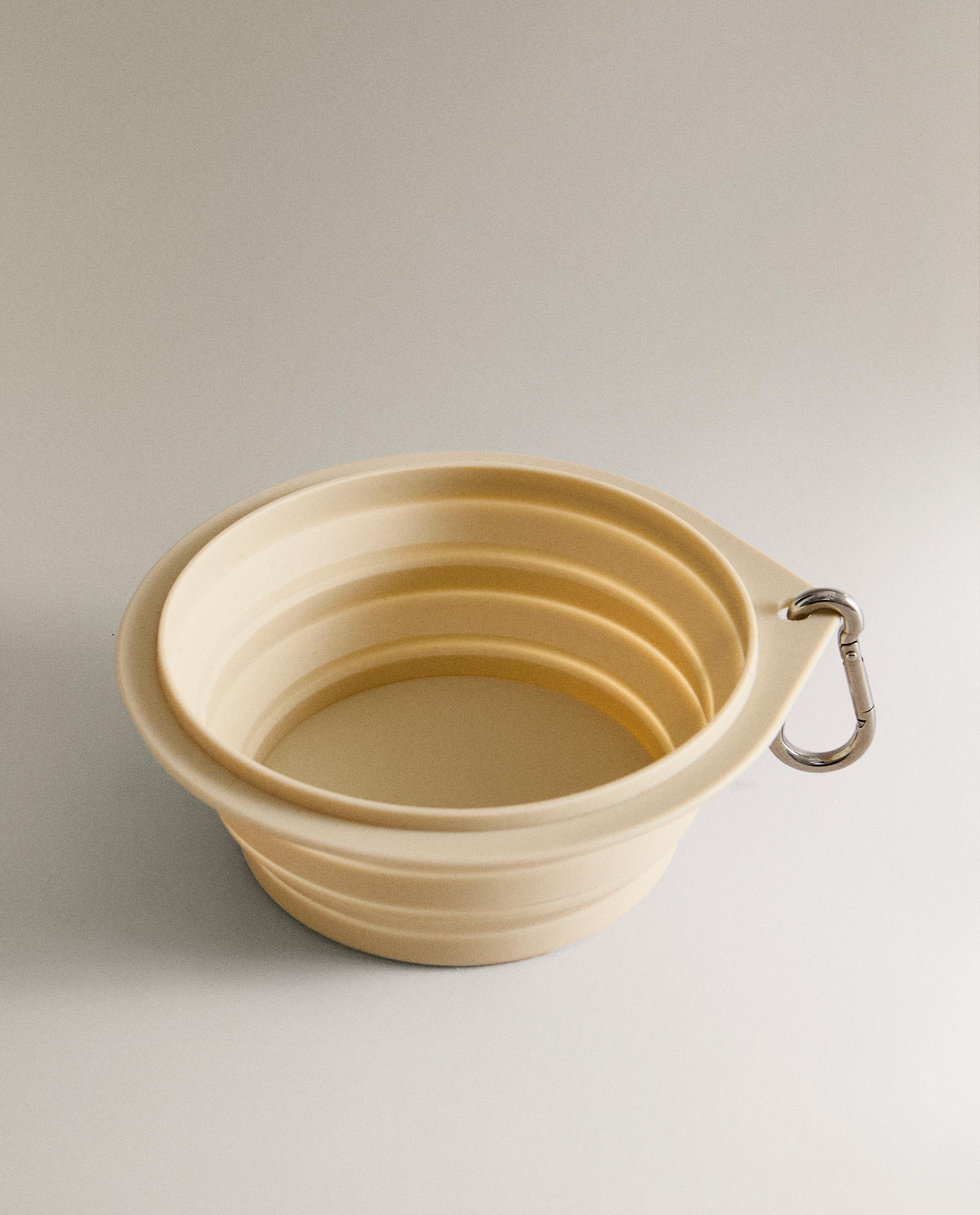 FOLDABLE SILICONE PET FOOD BOWL product thumbnail 2