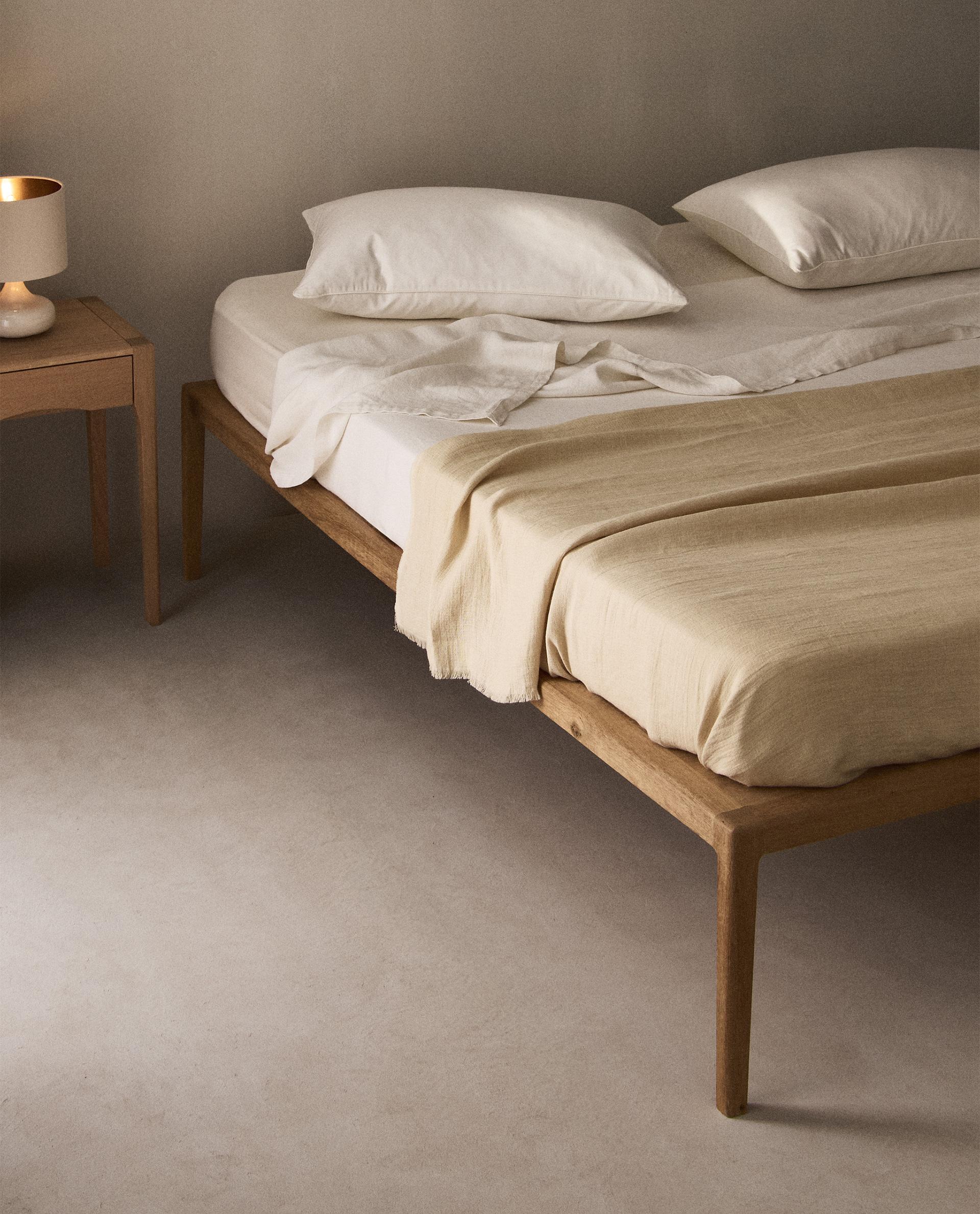 WOODEN BED FRAME | Zara Home United States of America