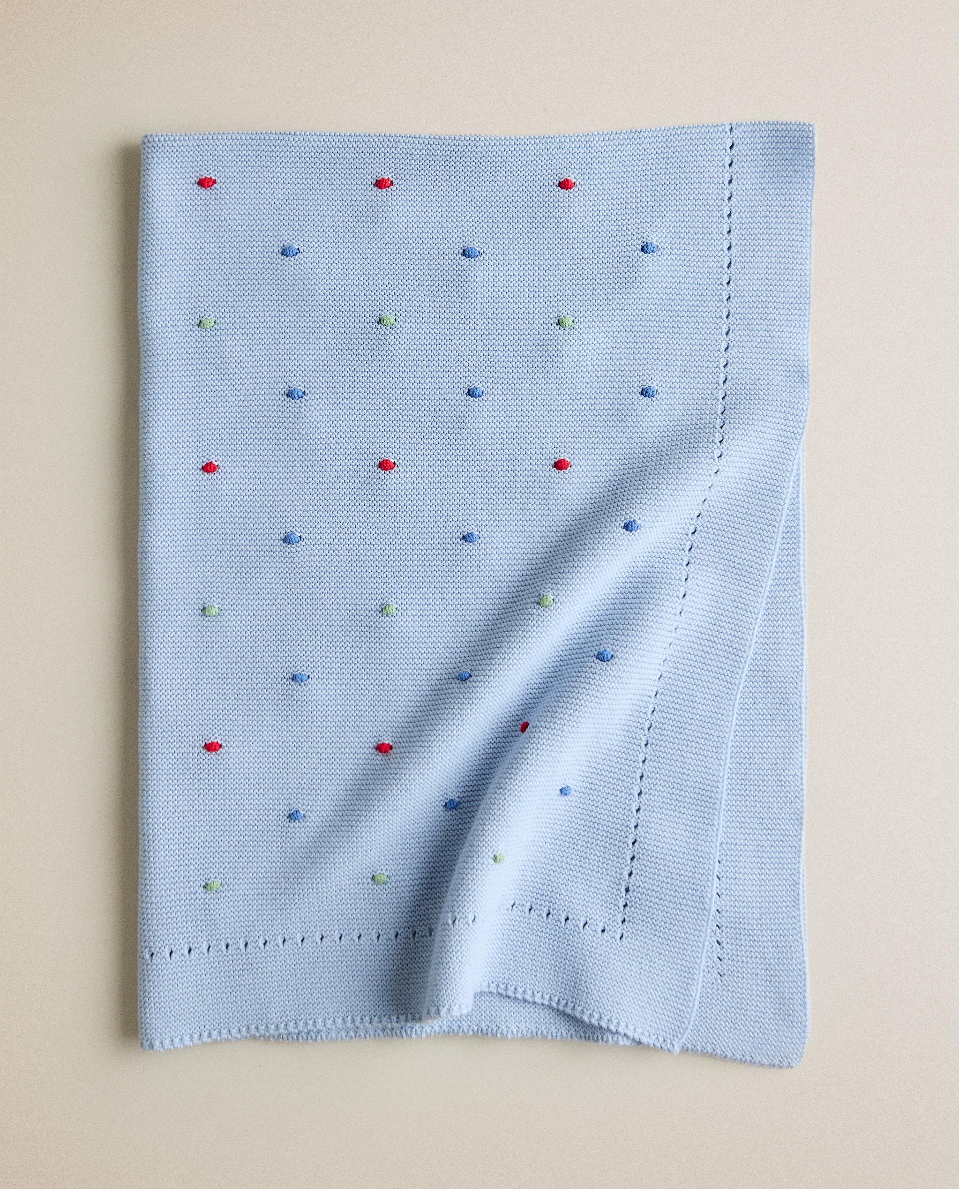 KOC DZIECIĘCY W KROPKI KOC DZIECIĘCY W KROPKI