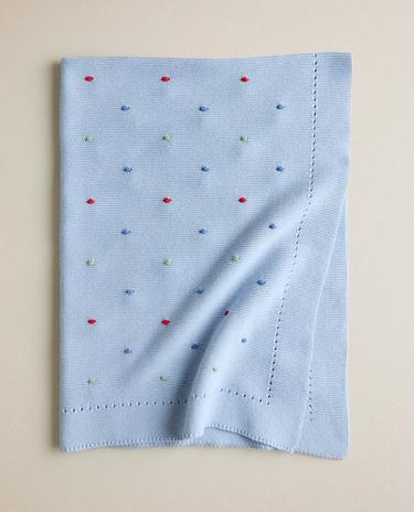 KIDS DEKEN MET STIPPEN KIDS DEKEN MET STIPPEN