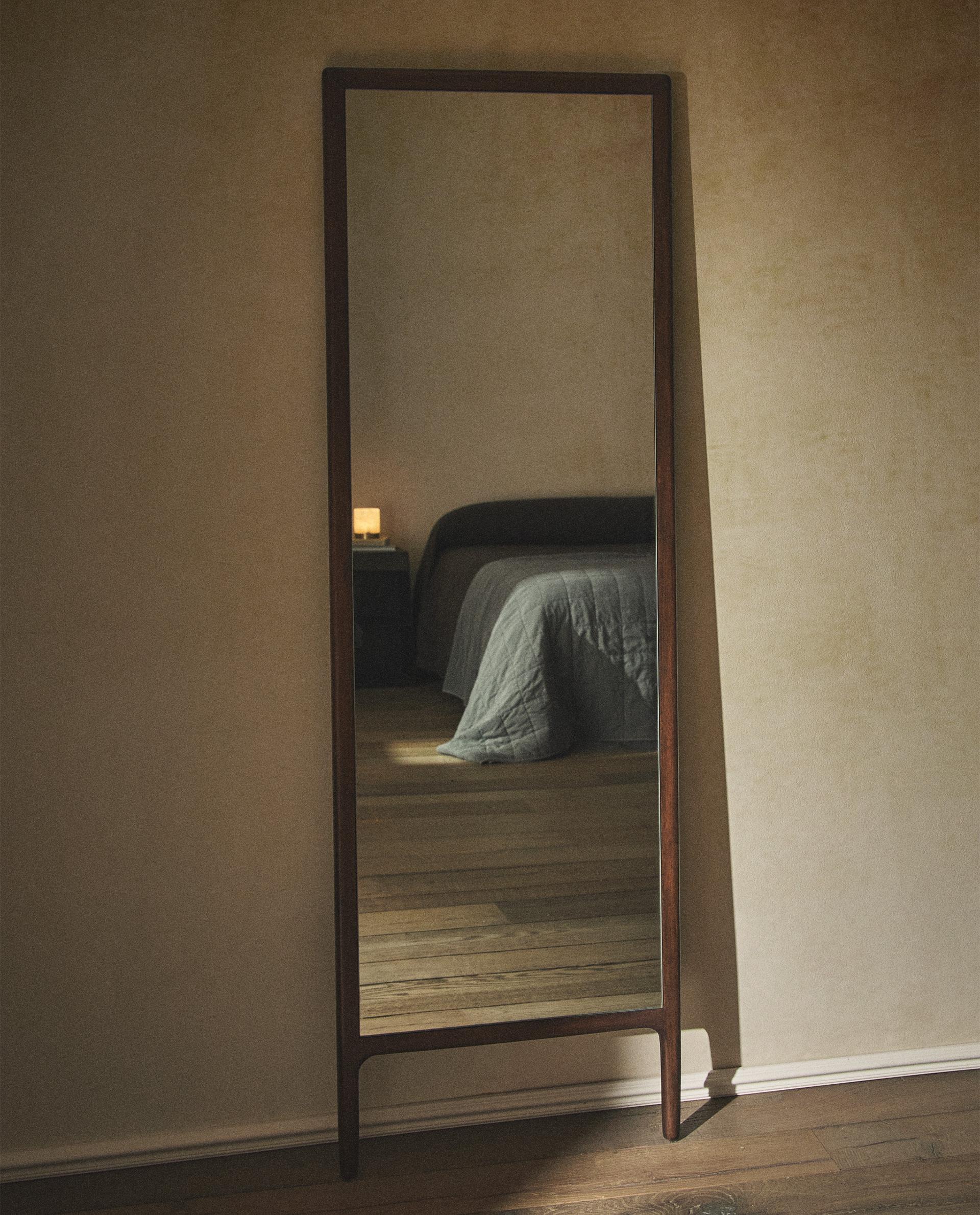 Large Wooden Full-Length Mirror | Zara Home Canada