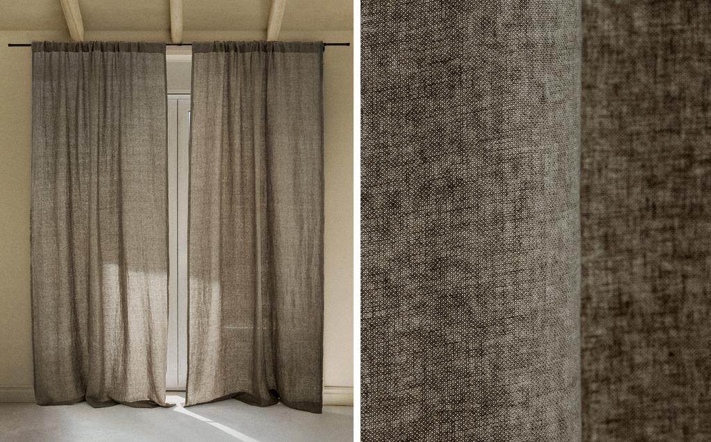 MEDIUM OPACITY LINEN CURTAIN MEDIUM OPACITY LINEN CURTAIN