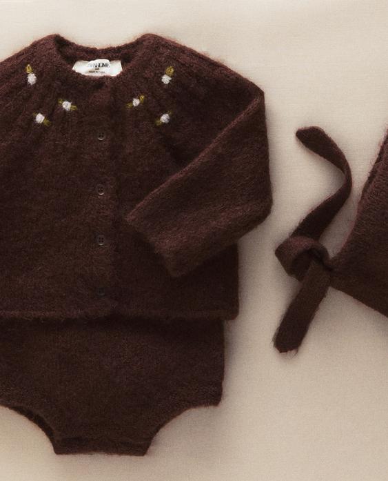 BABYJACKE AUS ALPAKA