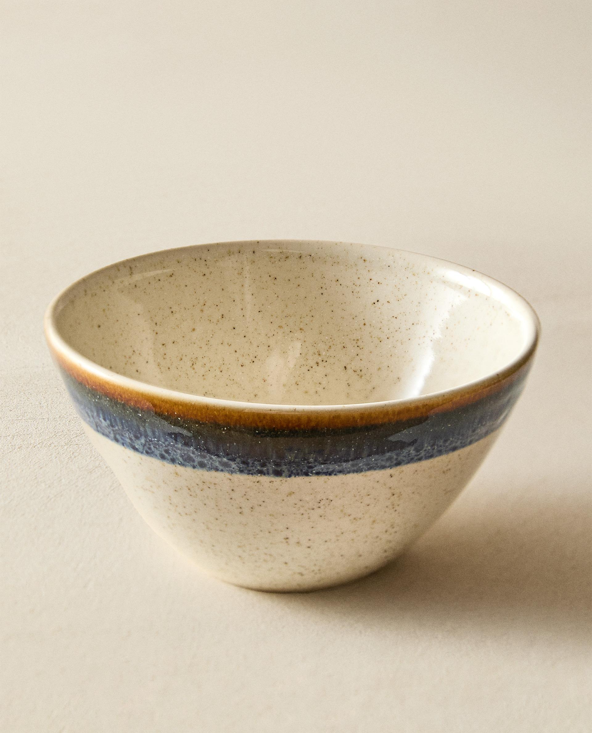 ☆ライナー・ドス(ドイツ現代陶芸家)☆ボウル☆とても品の良い綺麗なボウルです。 コントラストエッジ 土器ボウル | Zara Home 日本/Japan