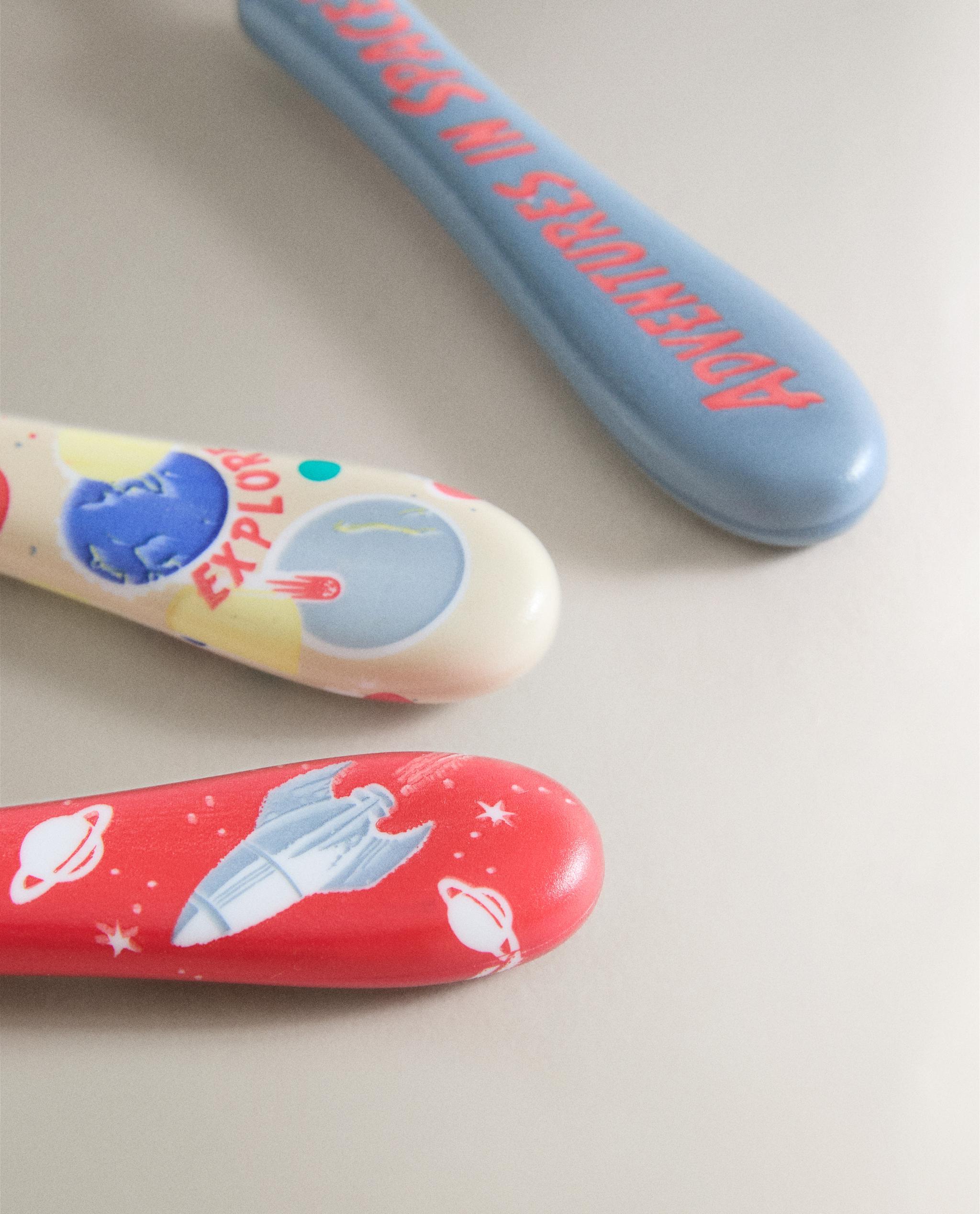 CHILDREN'S SPACE CUTLERY SET product thumbnail 4
