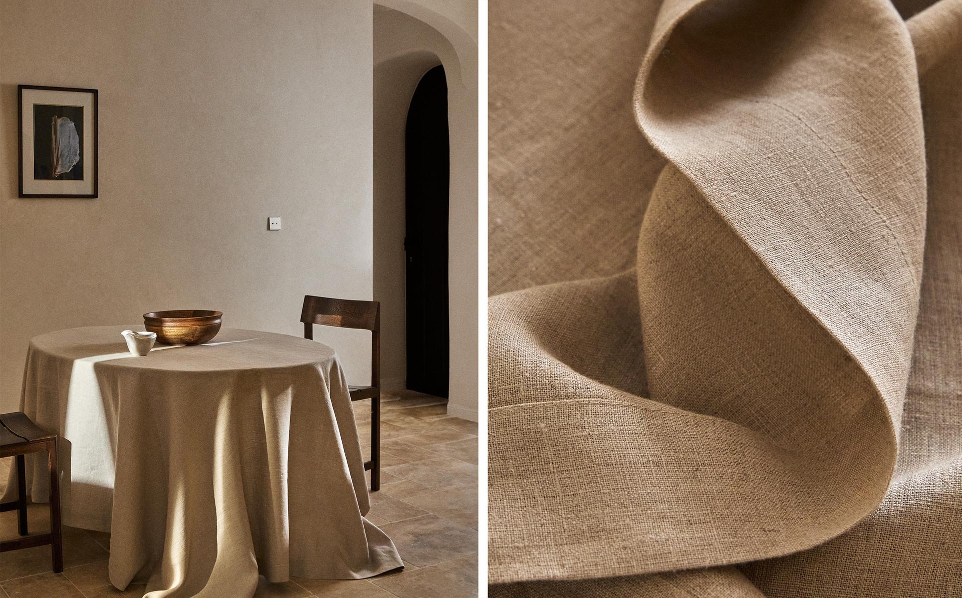 MANTEL LINO COLOR LISO MANTEL LINO COLOR LISO