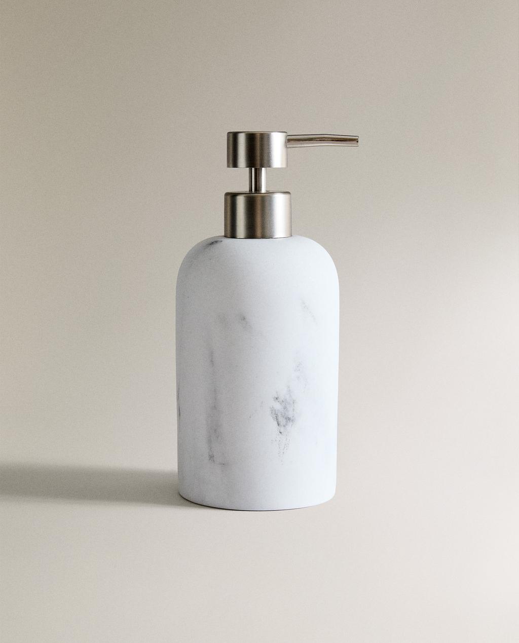 MARBLE-EFFECT SOAP DISPENSER