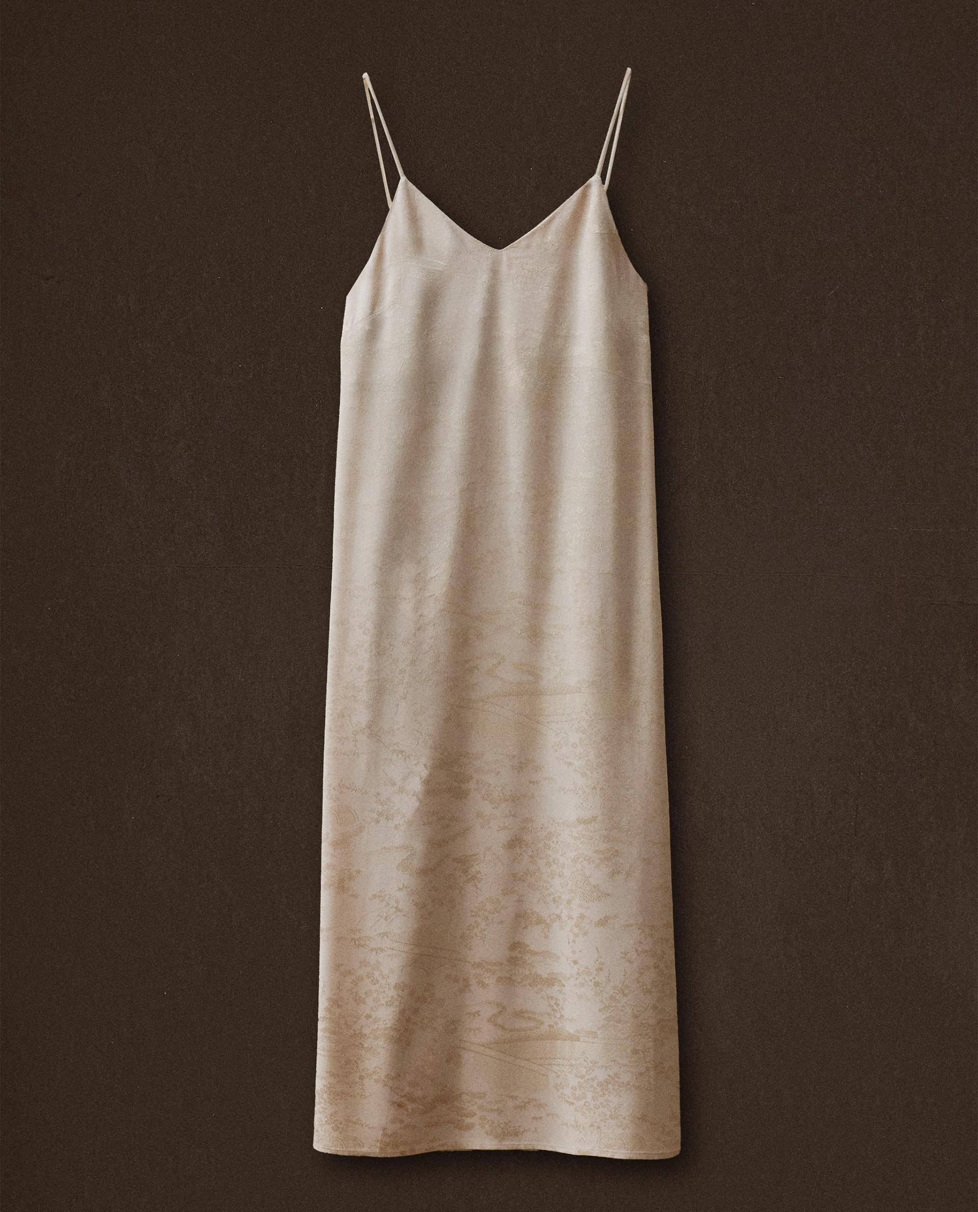 JACQUARD NIGHTDRESS