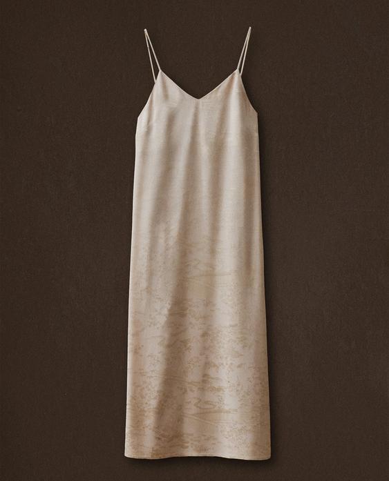 JACQUARD NIGHTDRESS