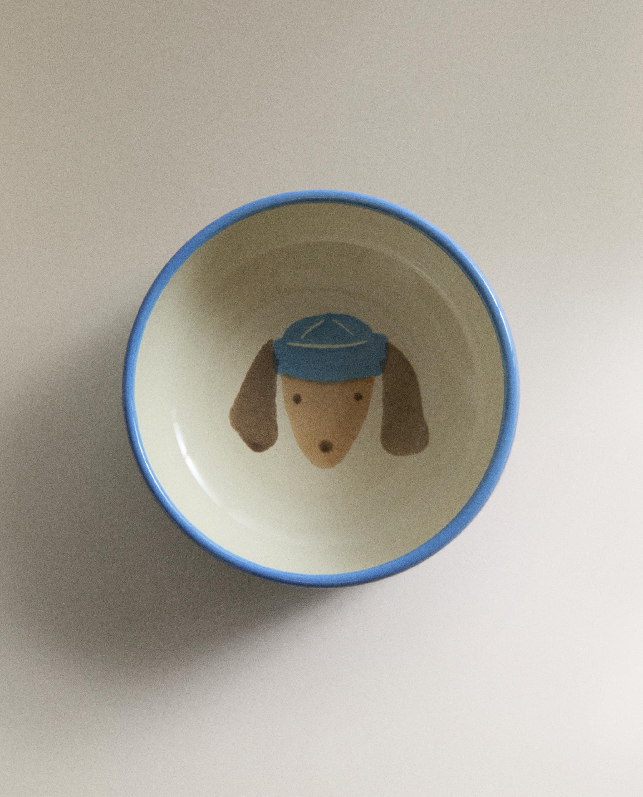 CHILDREN'S CERAMIC DOGGY BOWL product thumbnail 4