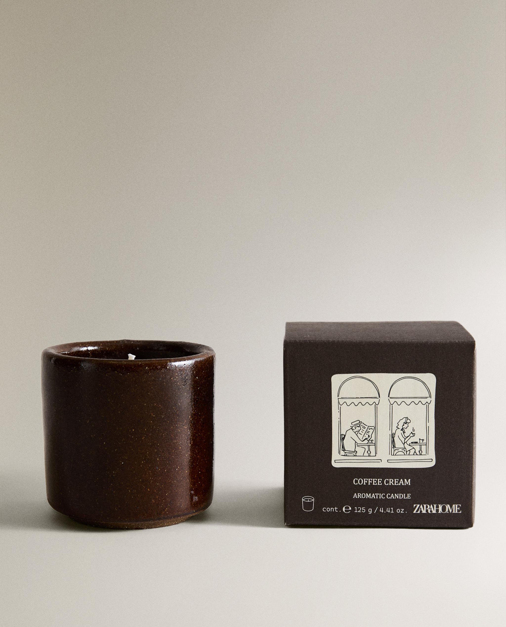 (125 G) COFFEE CREAM SCENTED CANDLE product thumbnail 6