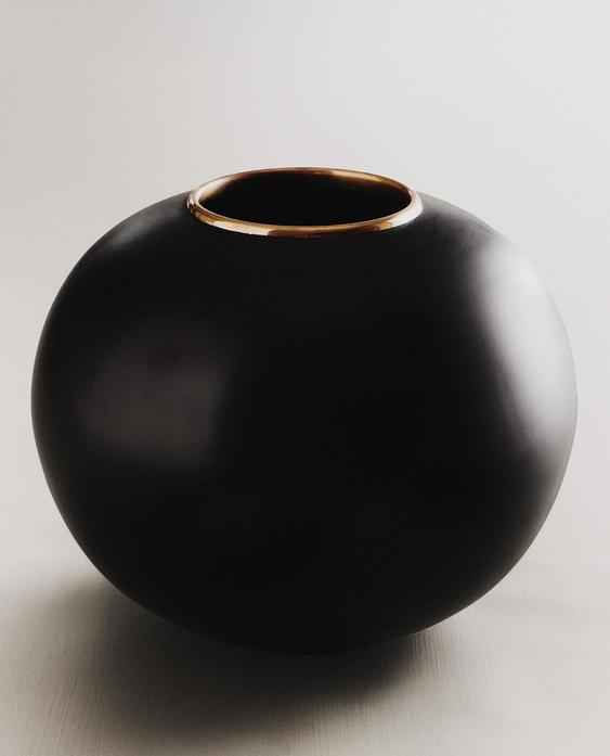 BRASS SPHERE VESSEL I COLIN KING