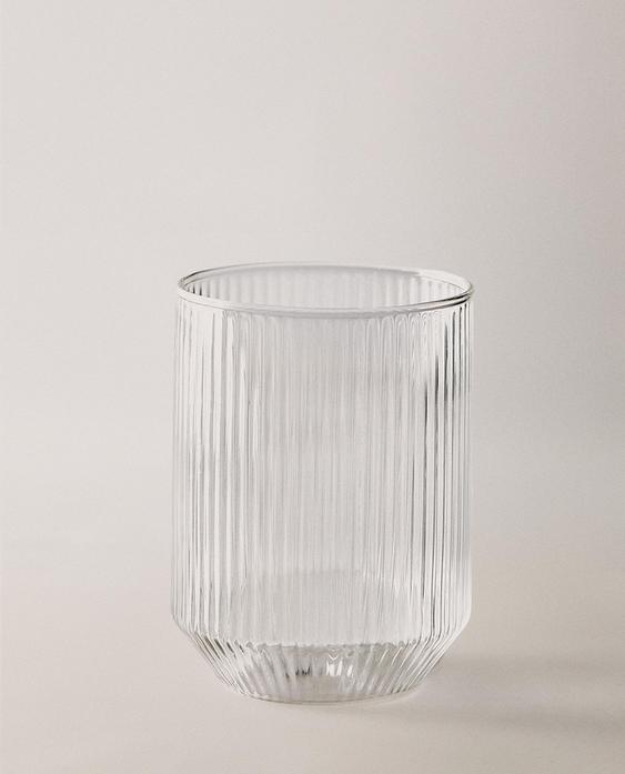 VERRE EN BOROSILICATE LIGNES EN RELIEF