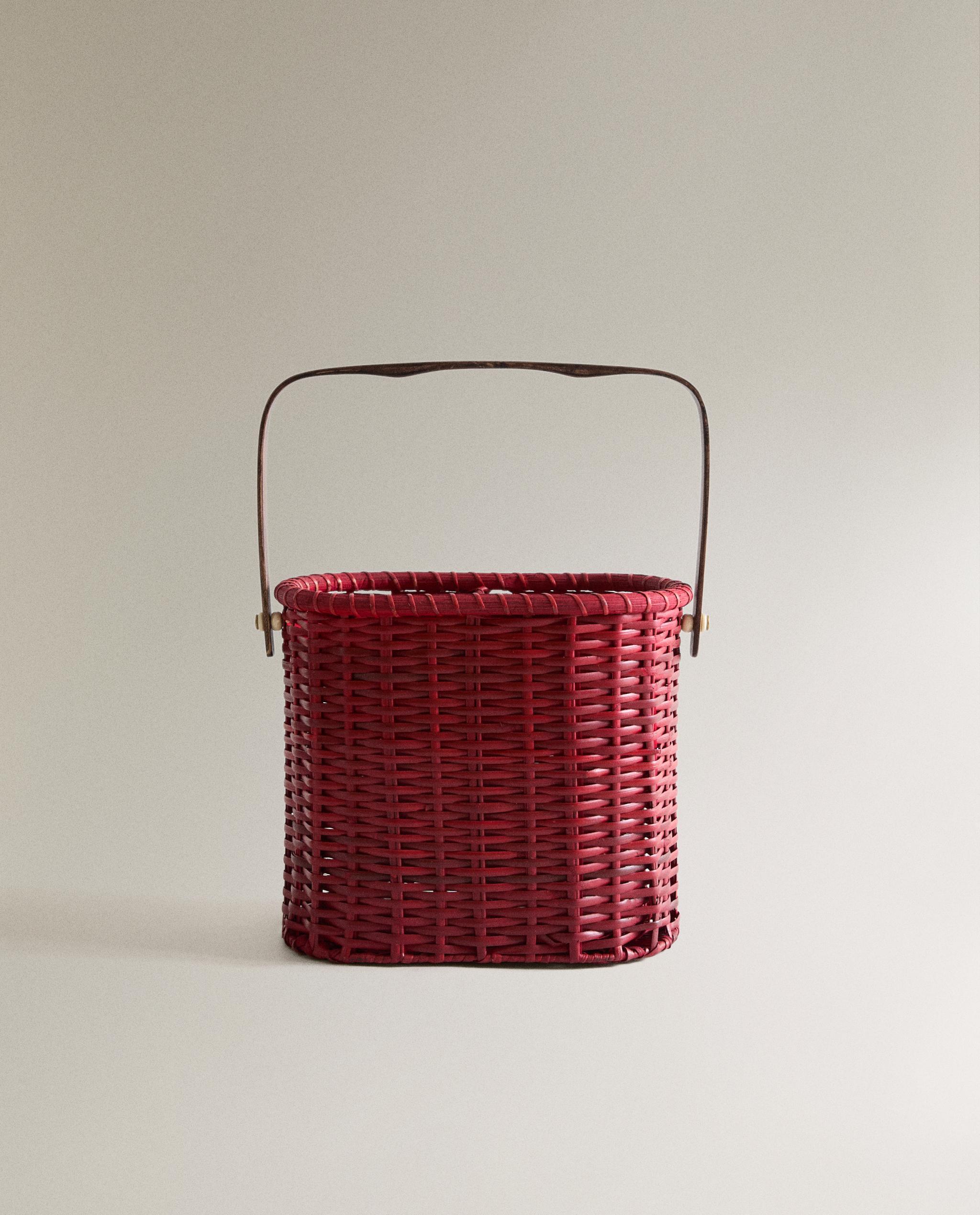 RATTAN BOTTLE STAND BASKET product thumbnail 5