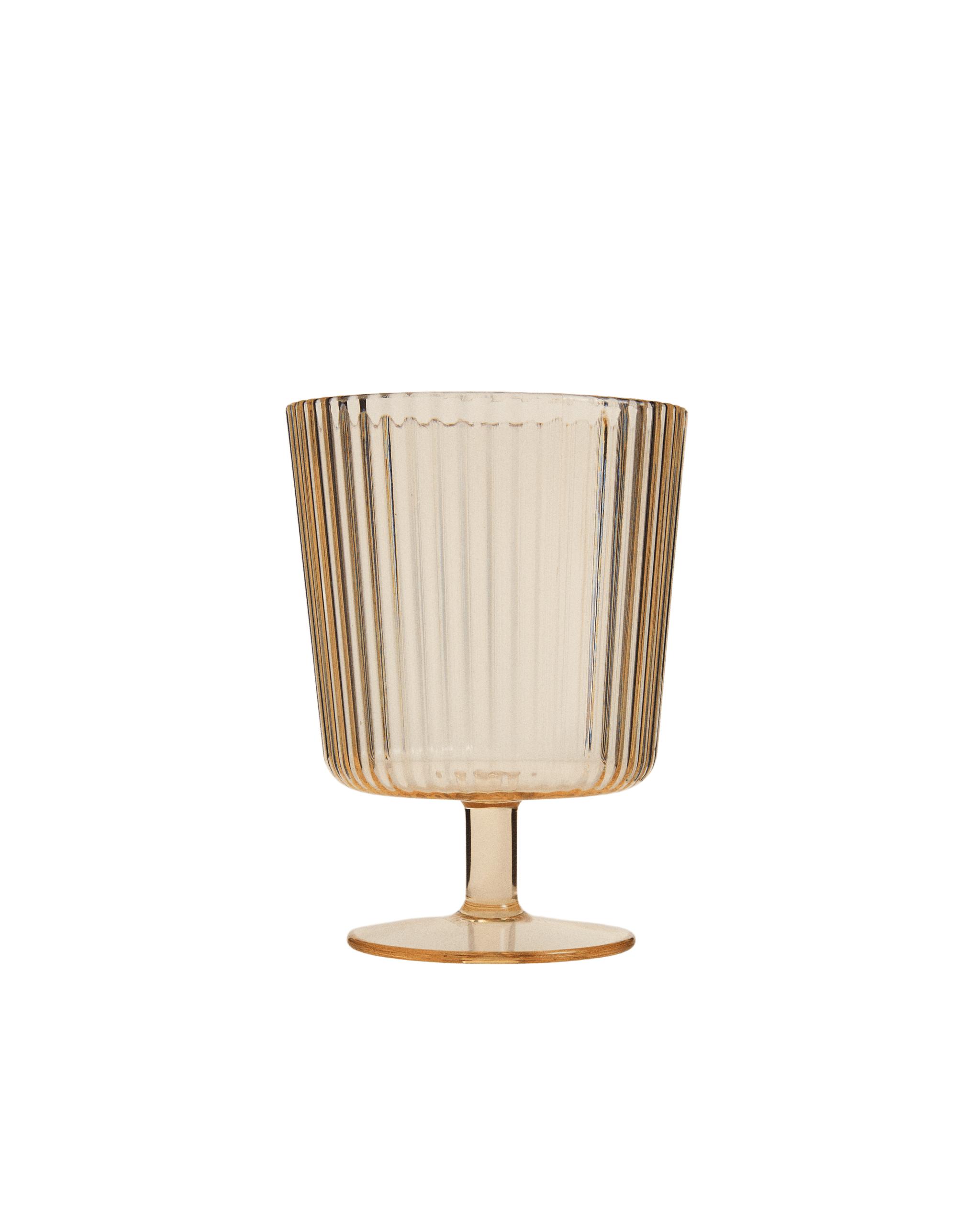 STRIPED MACRAMÉ WINE GLASS product thumbnail 7