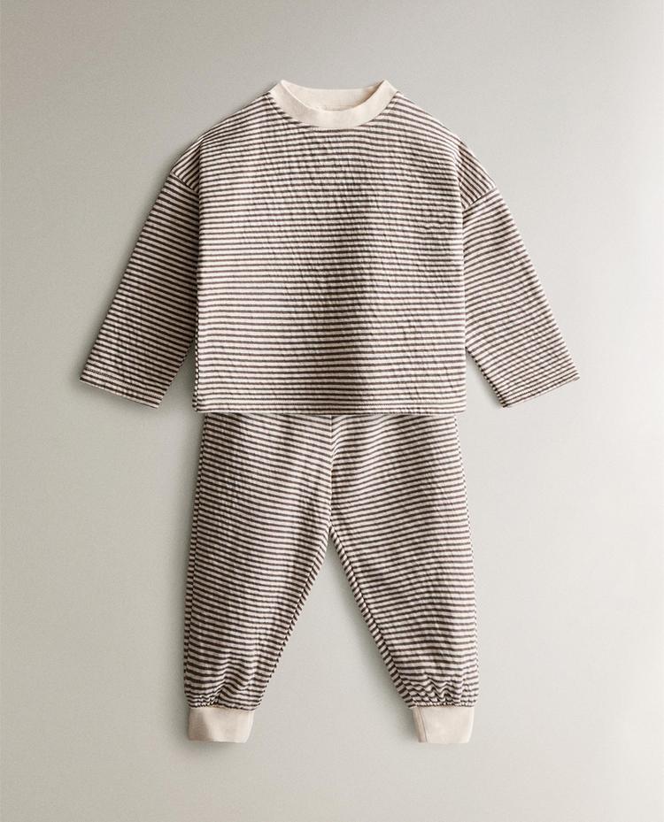 KIDS' STRIPED PYJAMA SET KIDS' STRIPED PYJAMA SET