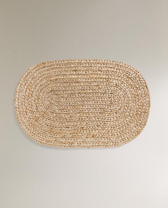 OVAL JUTE DOORMAT