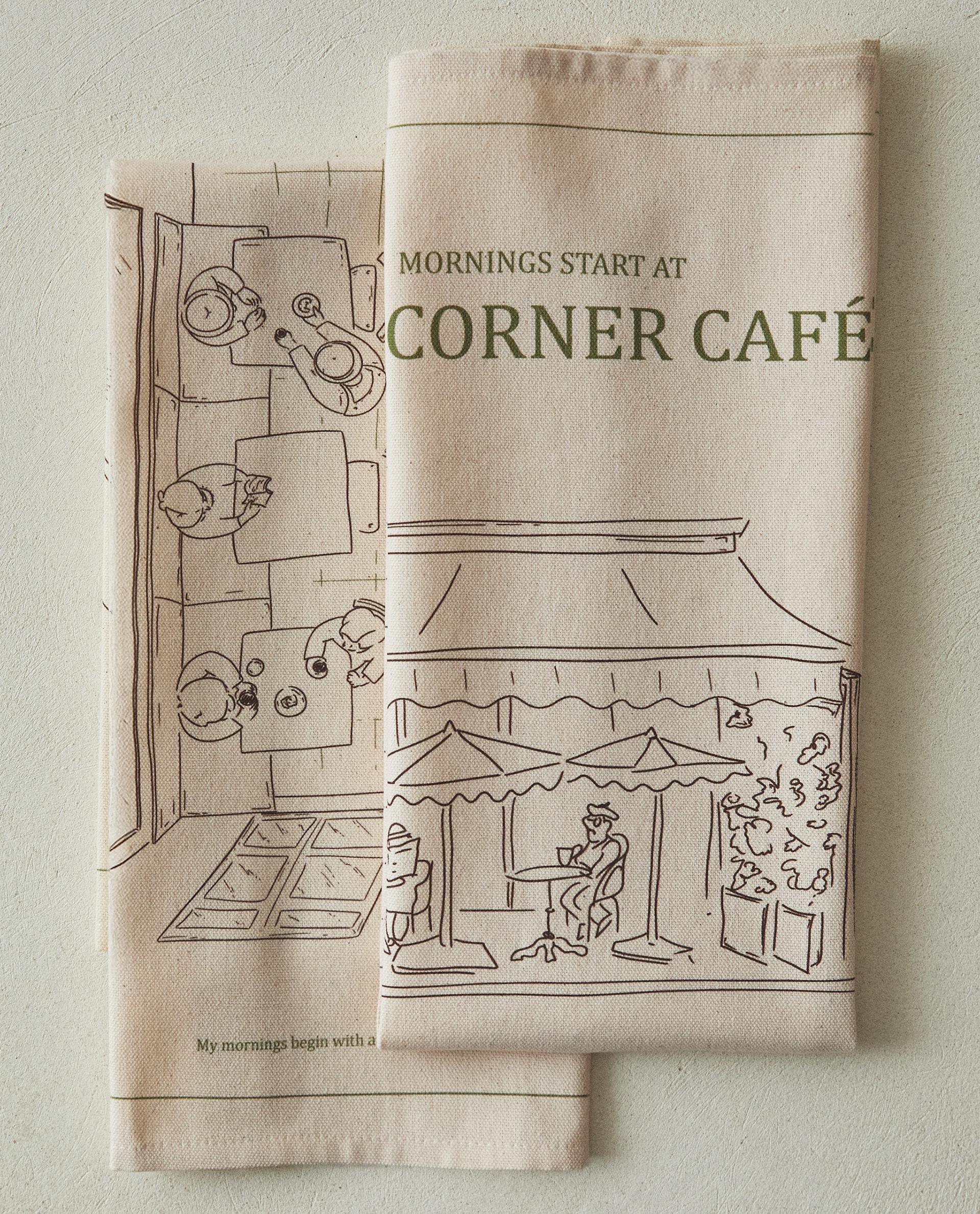 LOT TORCHONS CUISINE COTON CAFÉTÉRIA (LOT DE 2) LOT TORCHONS CUISINE COTON CAFÉTÉRIA (LOT DE 2)