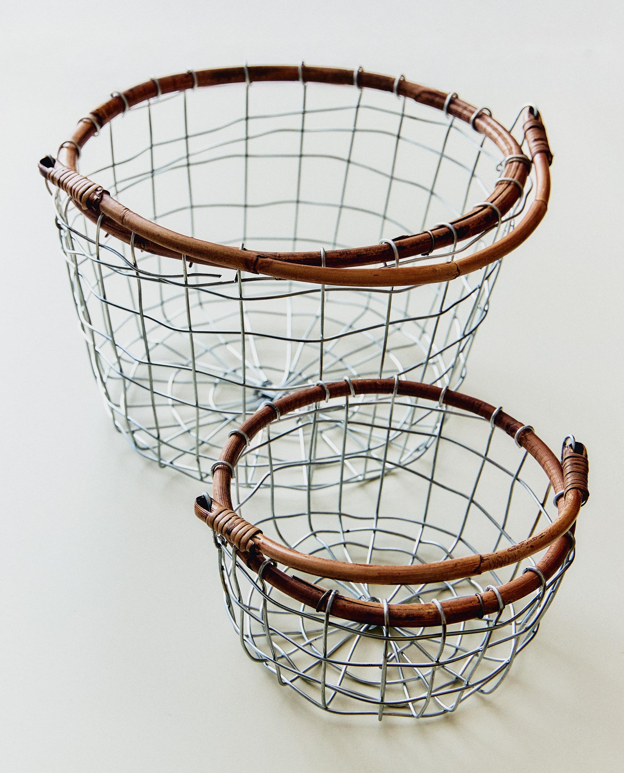 IRON AND RATTAN BASKET product thumbnail 8