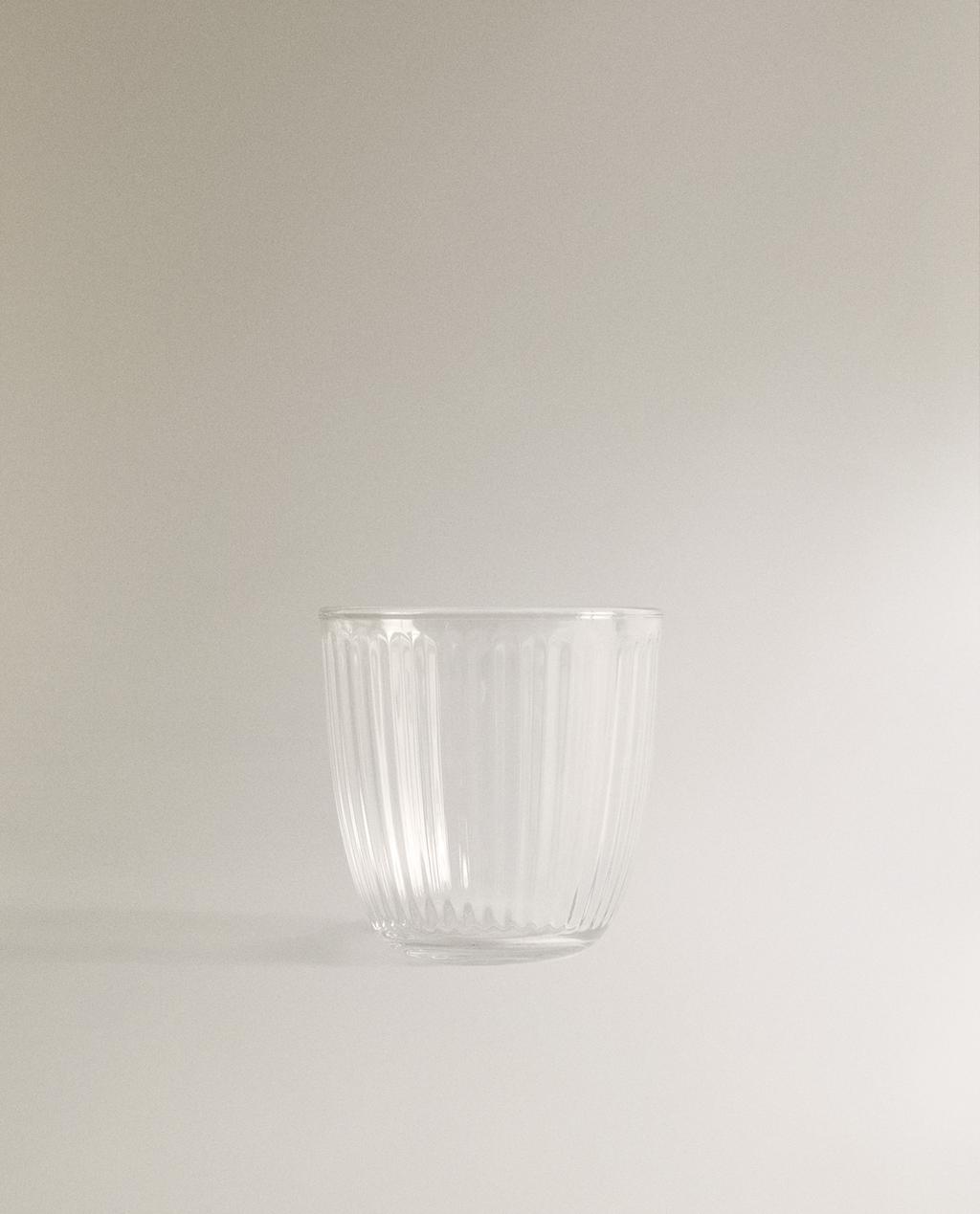 LINES DESIGN GLASS TUMBLER LINES DESIGN GLASS TUMBLER