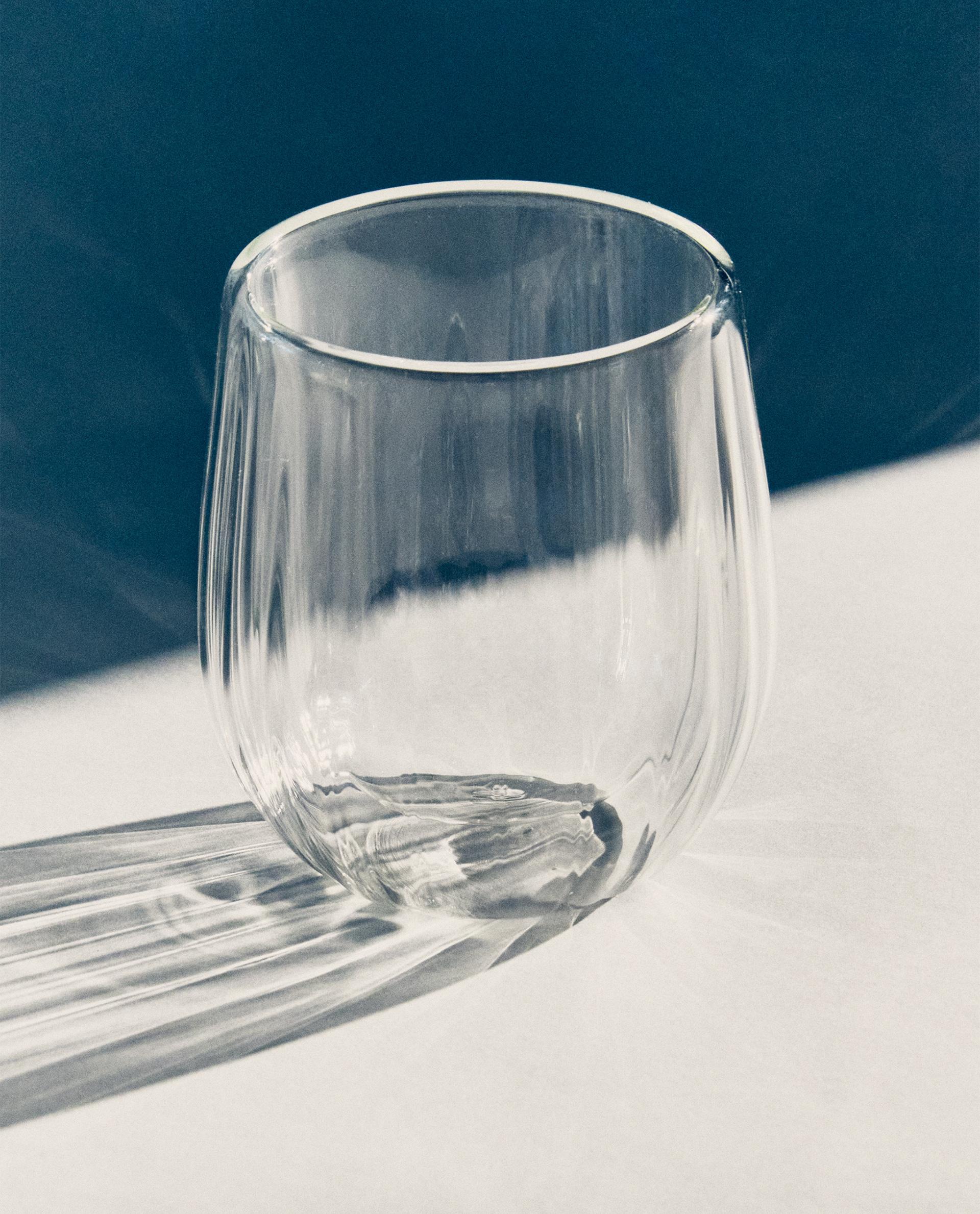 DOUBLE-WALL BOROSILICATE TUMBLER WITH LINES product thumbnail 10